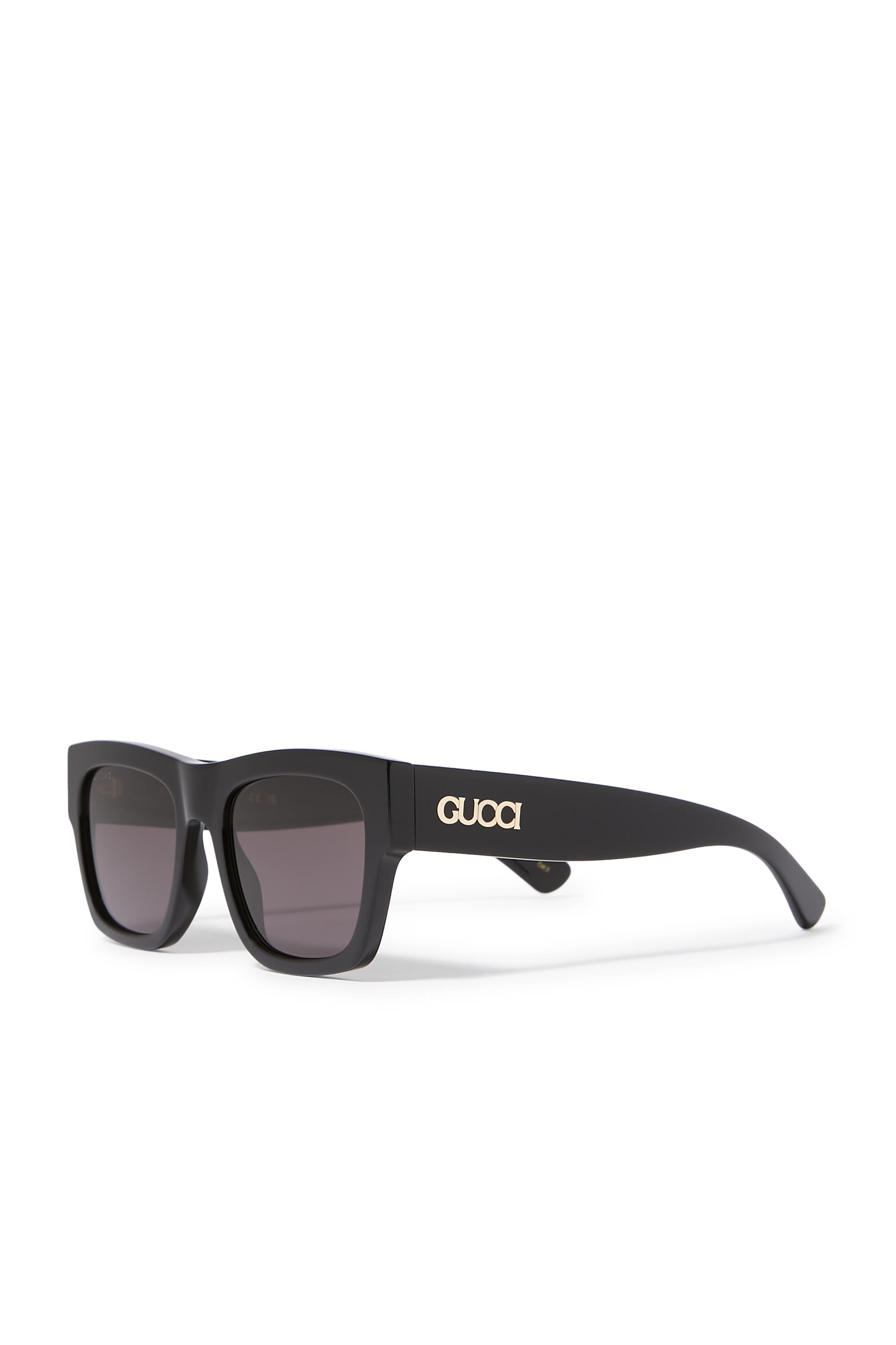 Logo Square Frame Sunglasses