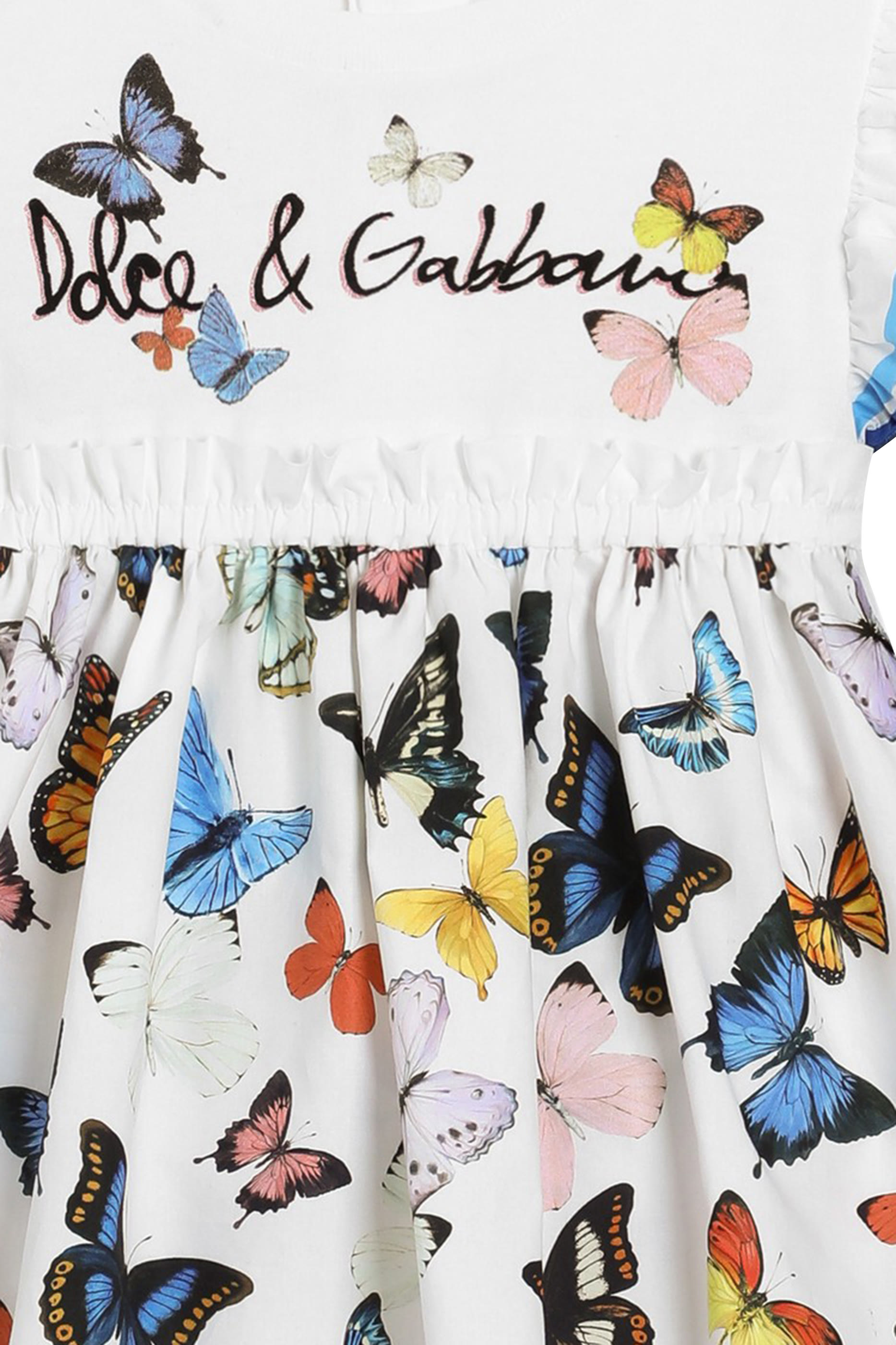 Kids All-Over Butterfly Print Dress