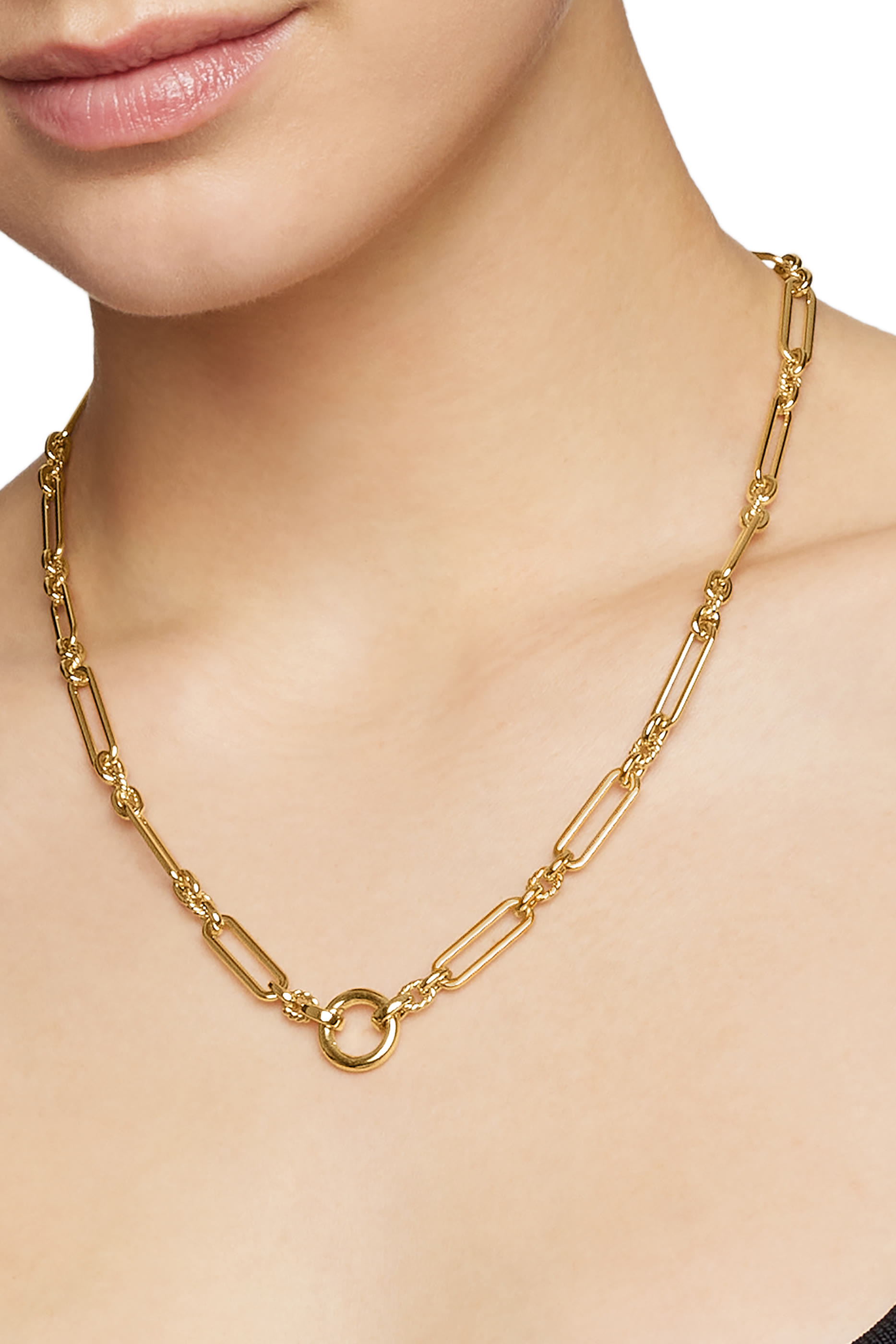 Lexington Chain Necklace, 18k Yellow Gold