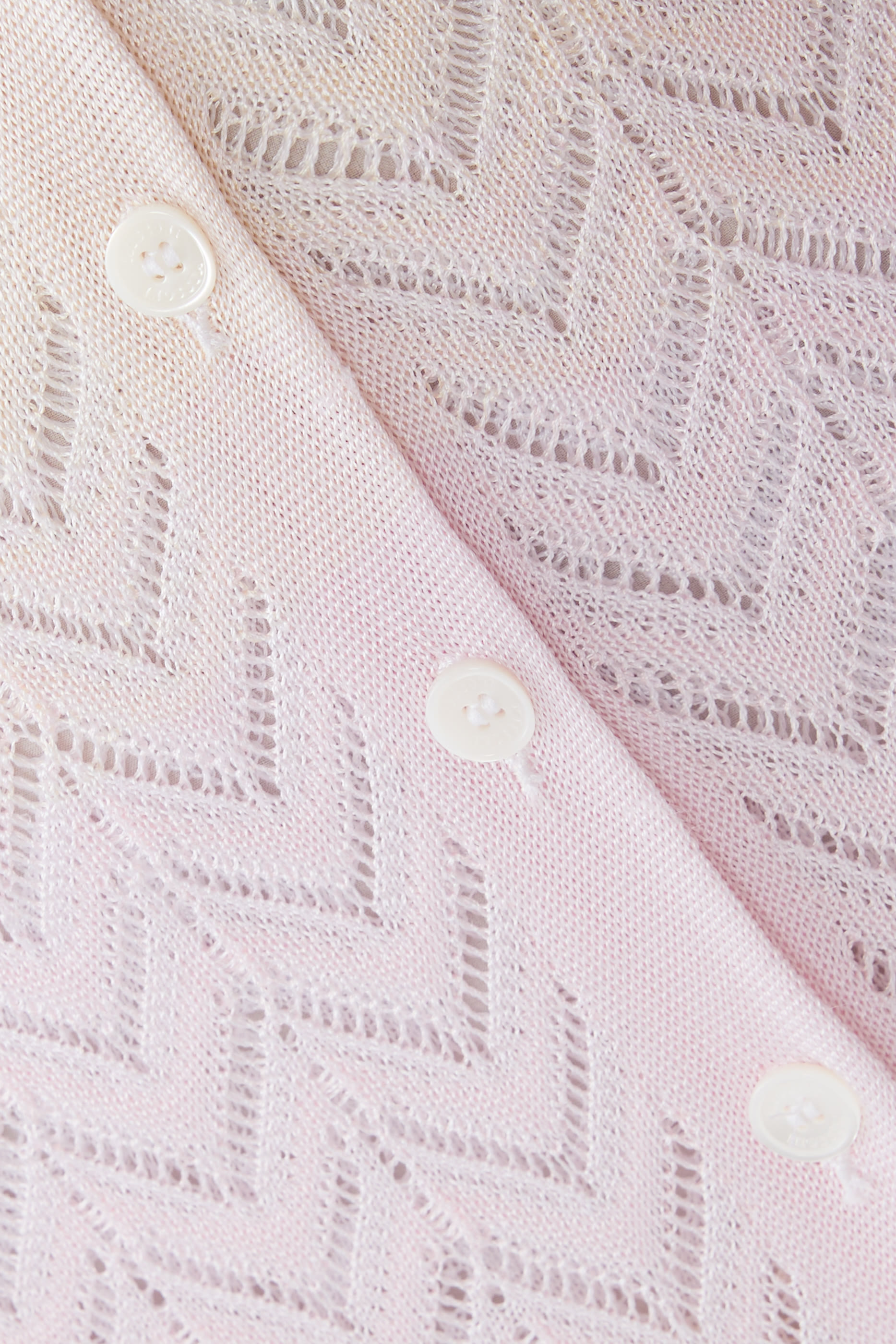 Gradient Chevron Viscose Long Cardigan