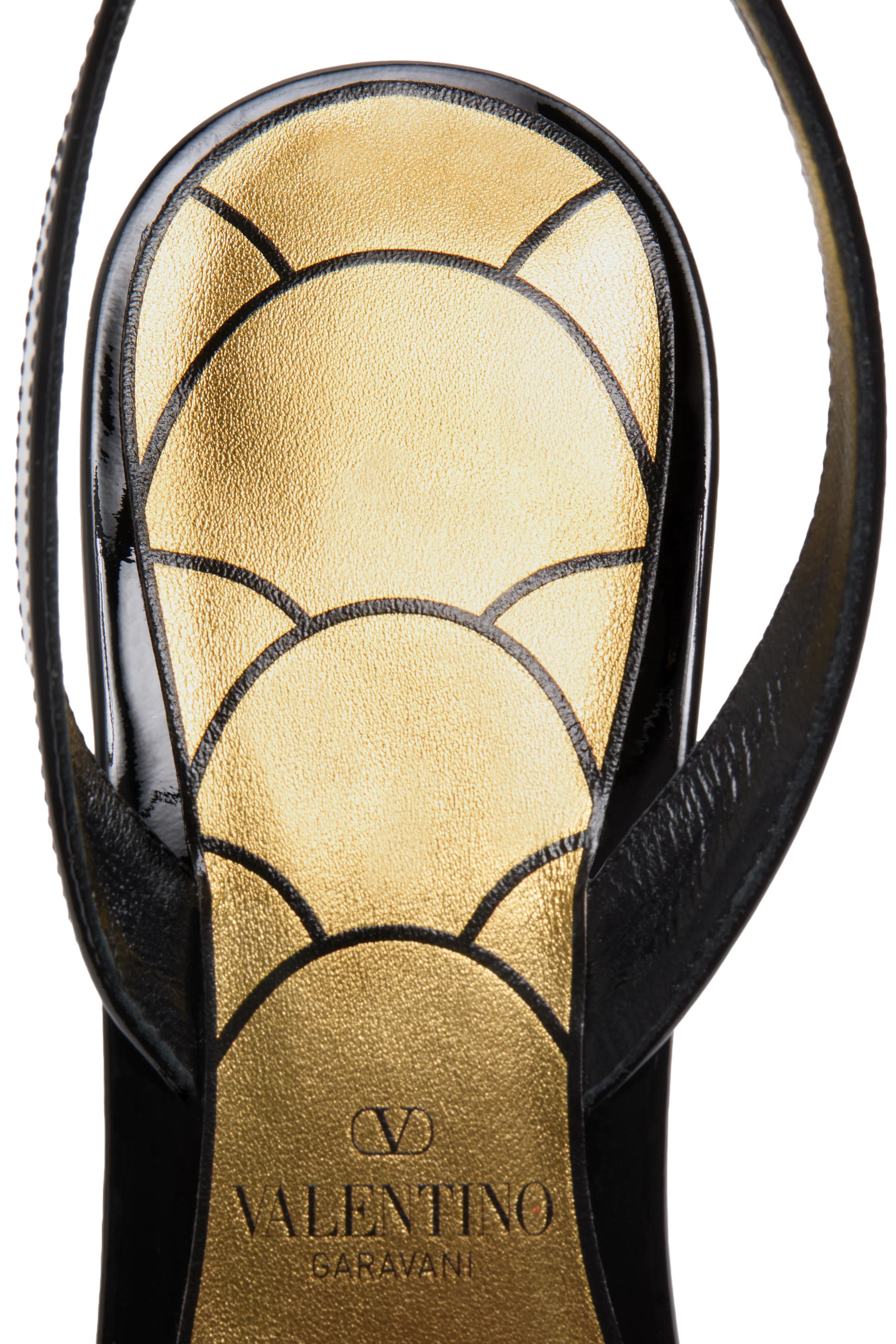 Ladycrush 85 Patent Leather Sandals with Crystals