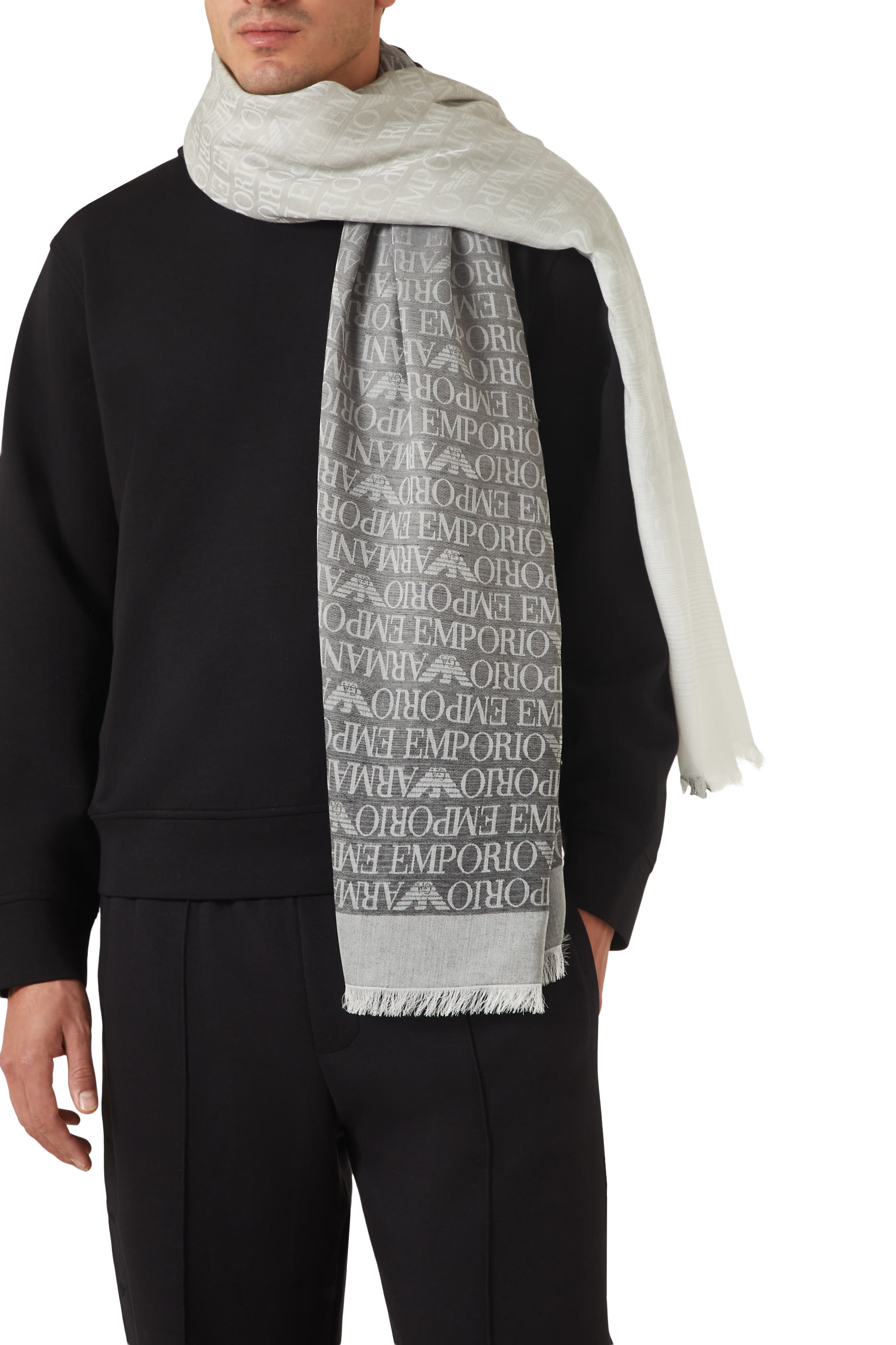 Gradient EA Text Logo Scarf