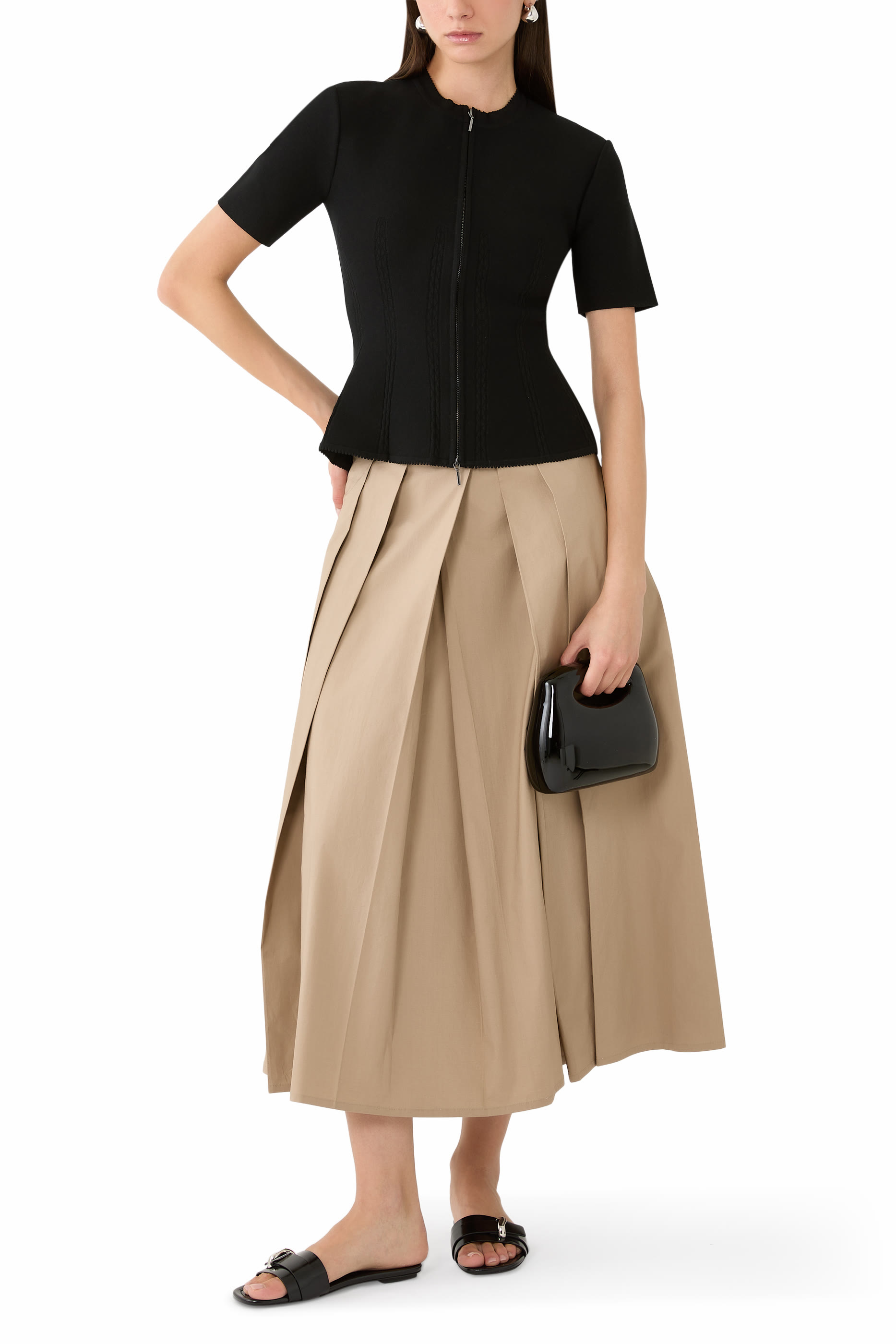 Eagle Club Pleated Skirt