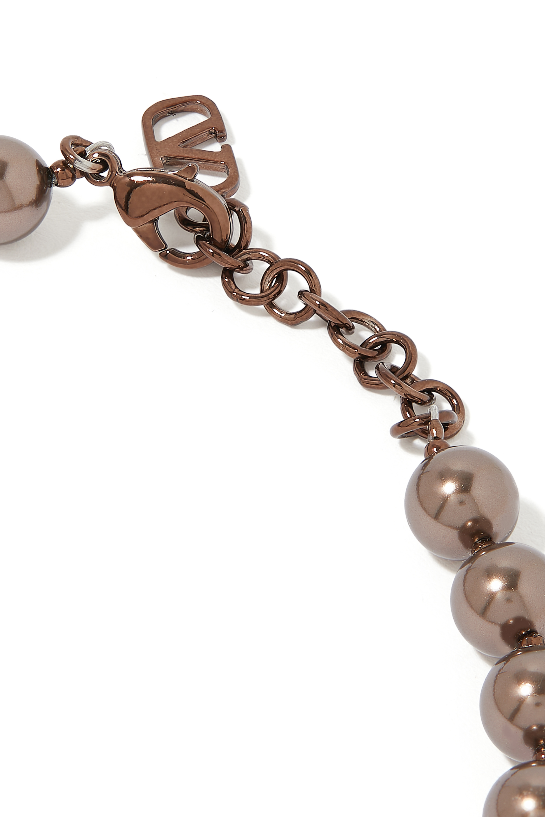 VLogo Signature Pearl Necklace