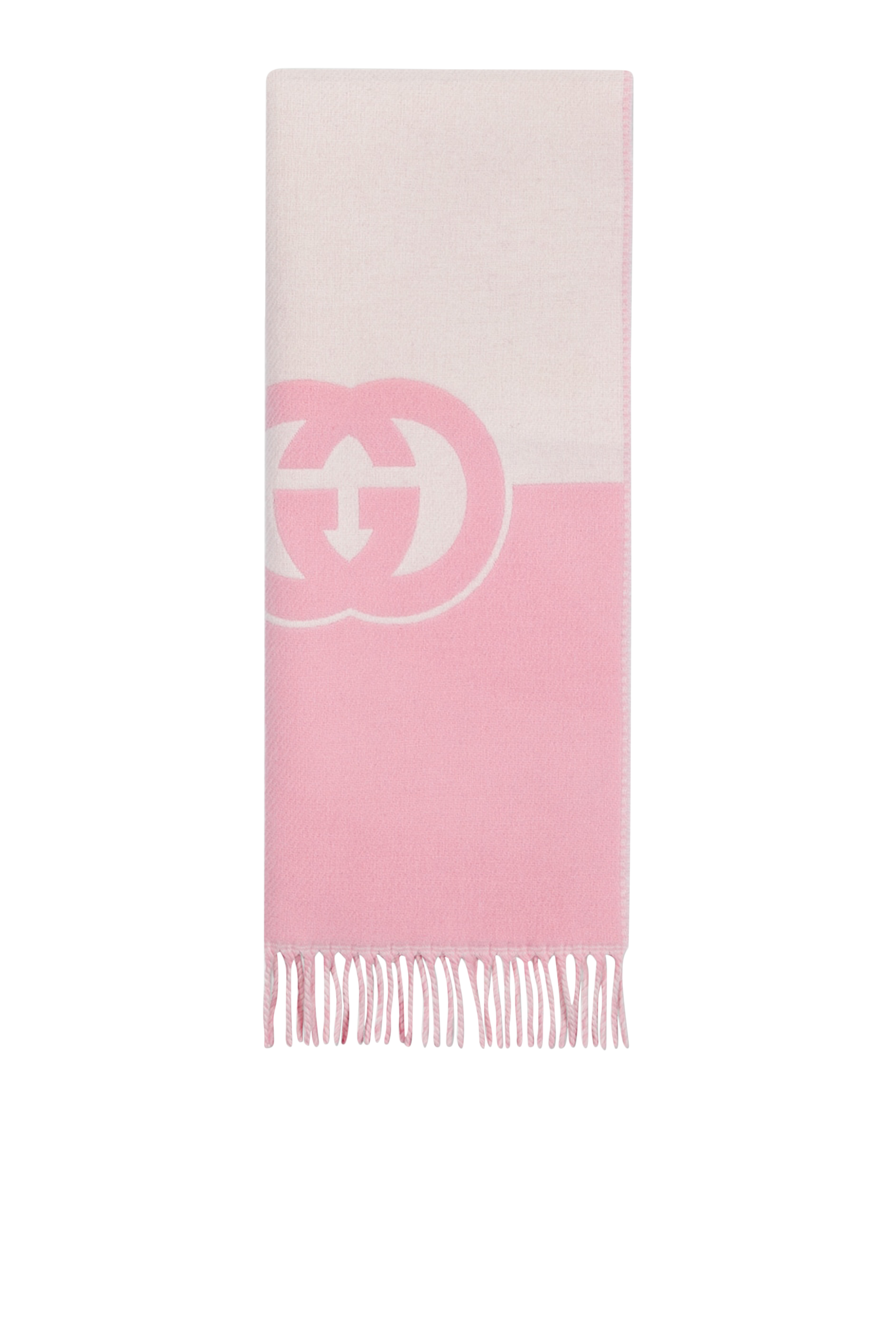 Interlocking G Wool Cashmere Scarf