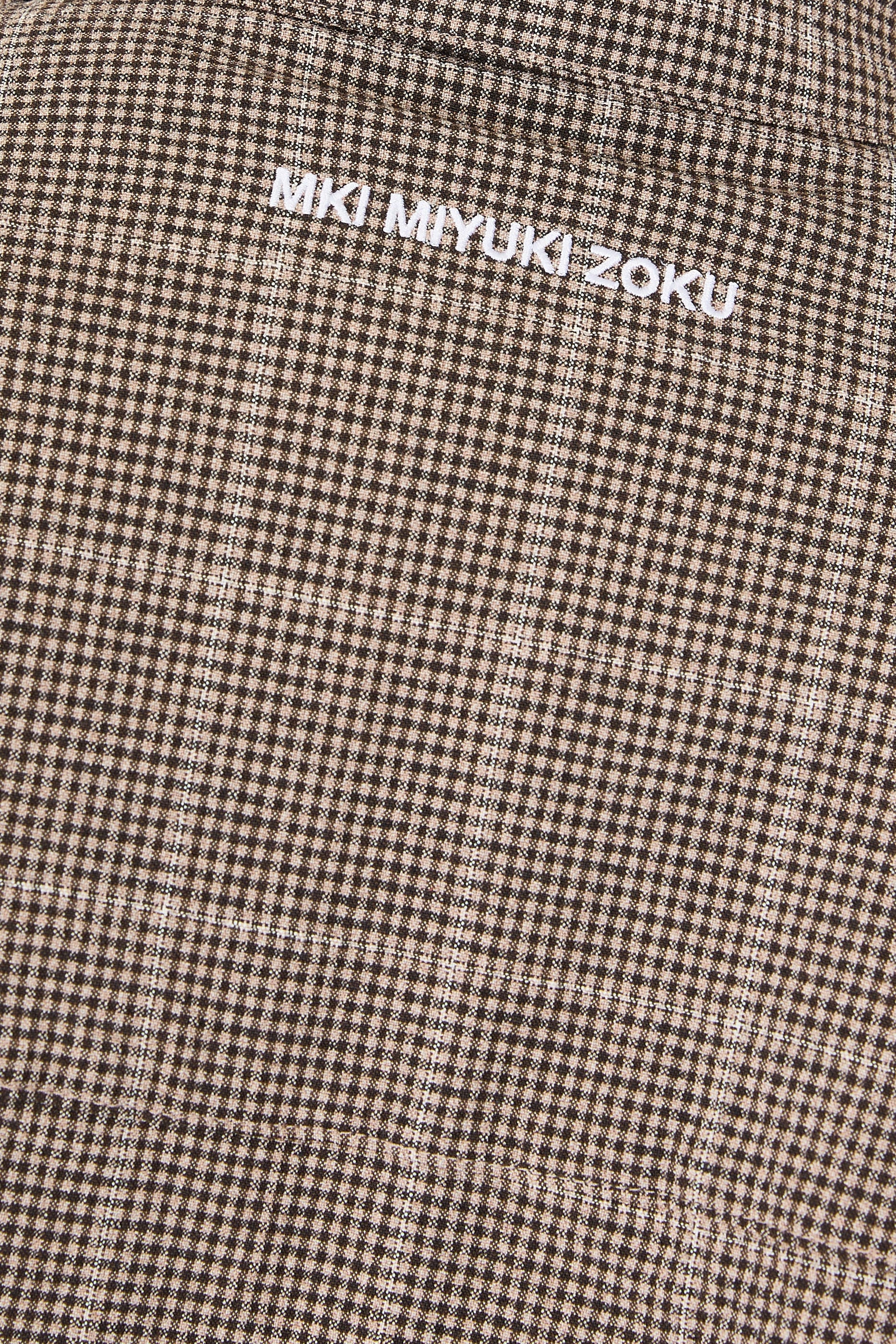 Mki Seersucker Check Box Dress Shirt