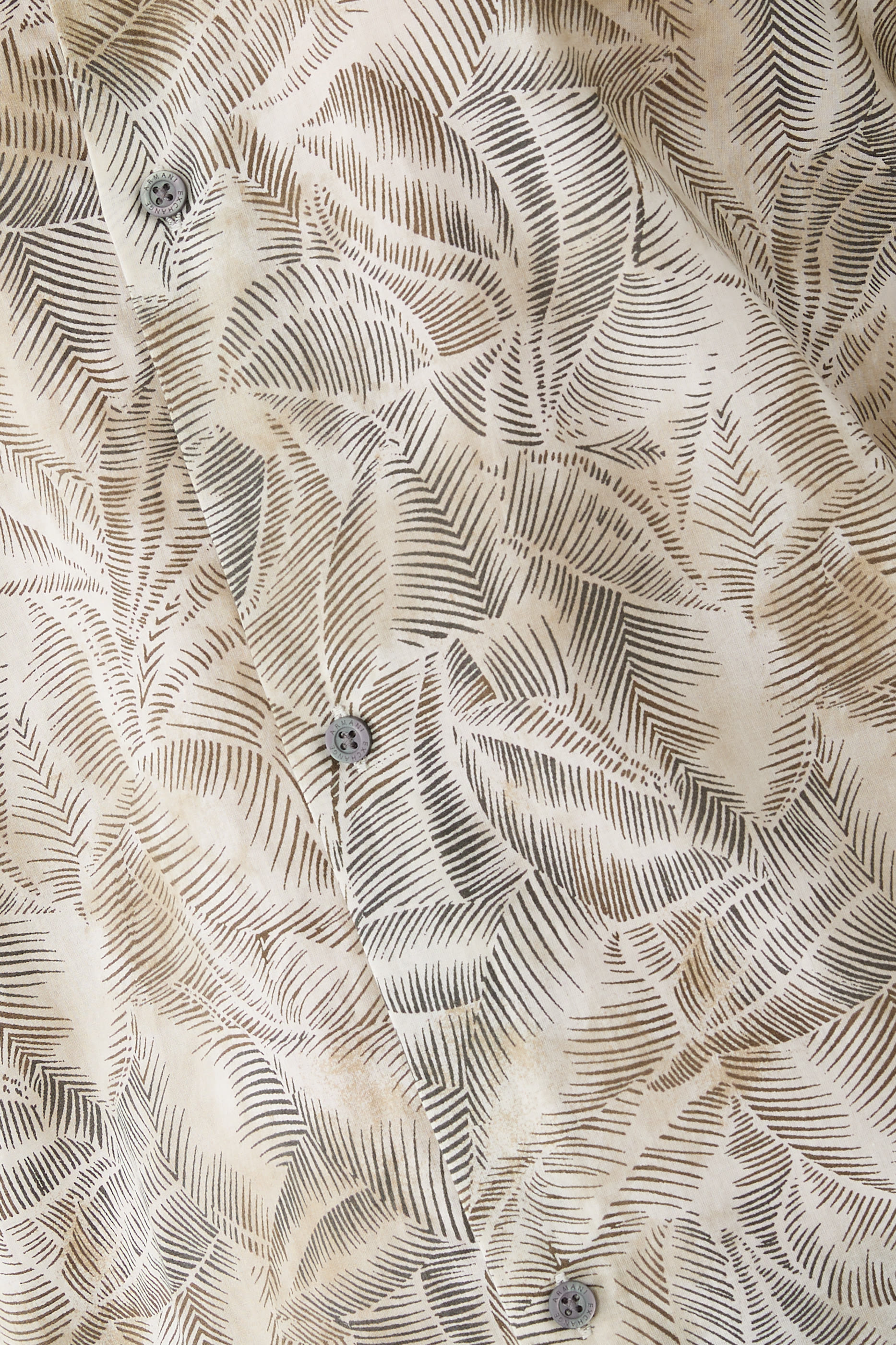 Hidden Button Placket Shirt