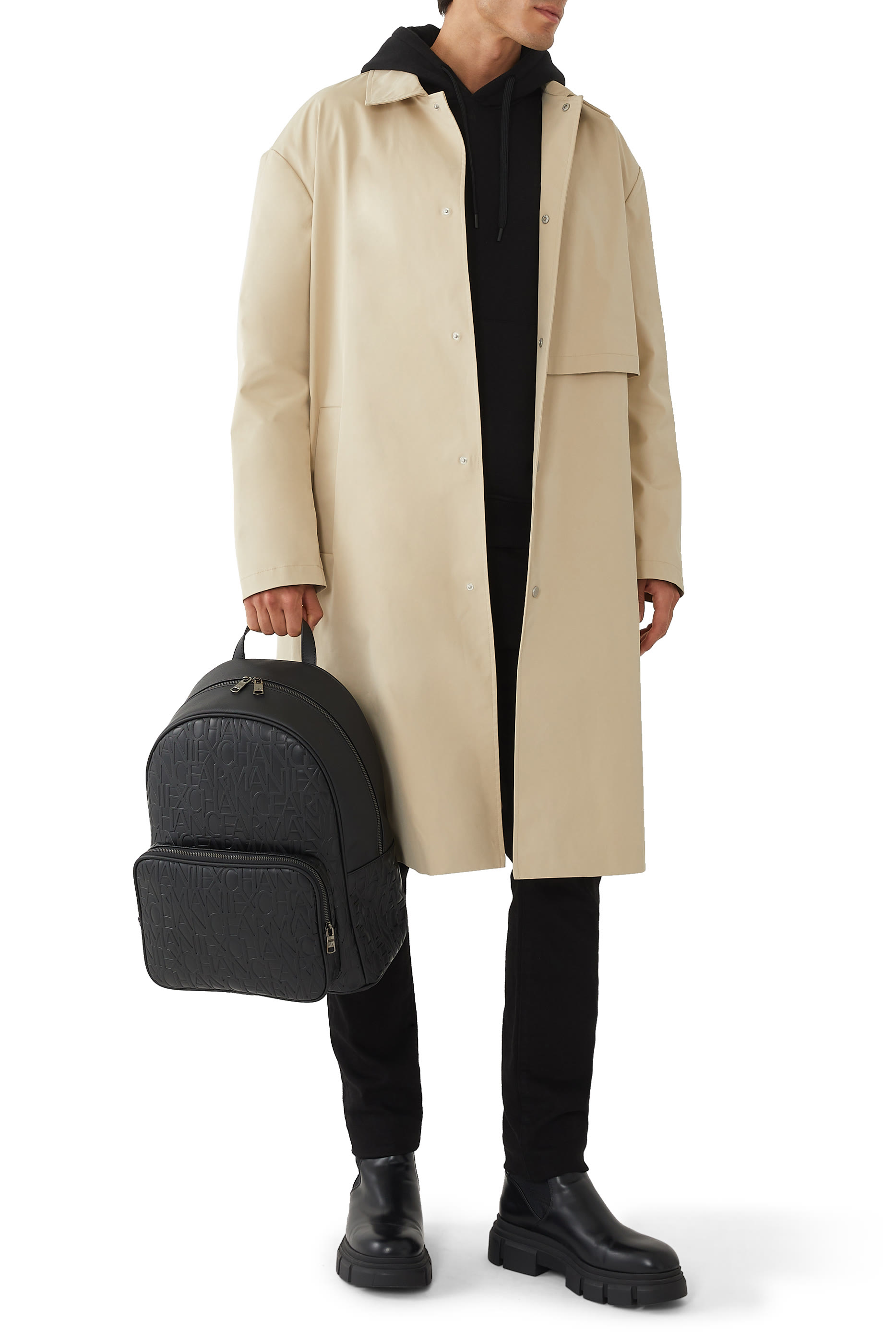 Monogram Logo Backpack