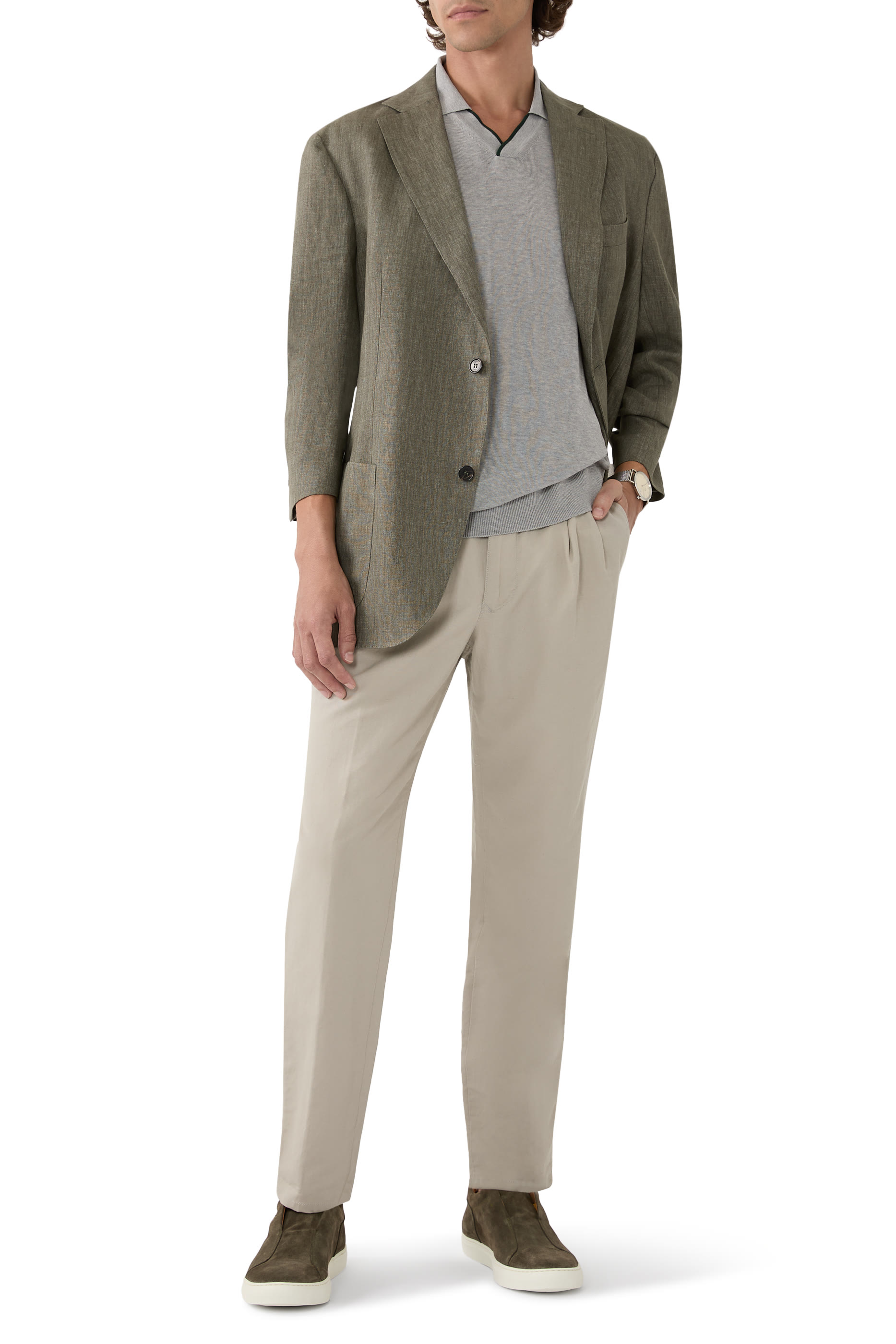 Delav&eacute; Linen Jacket