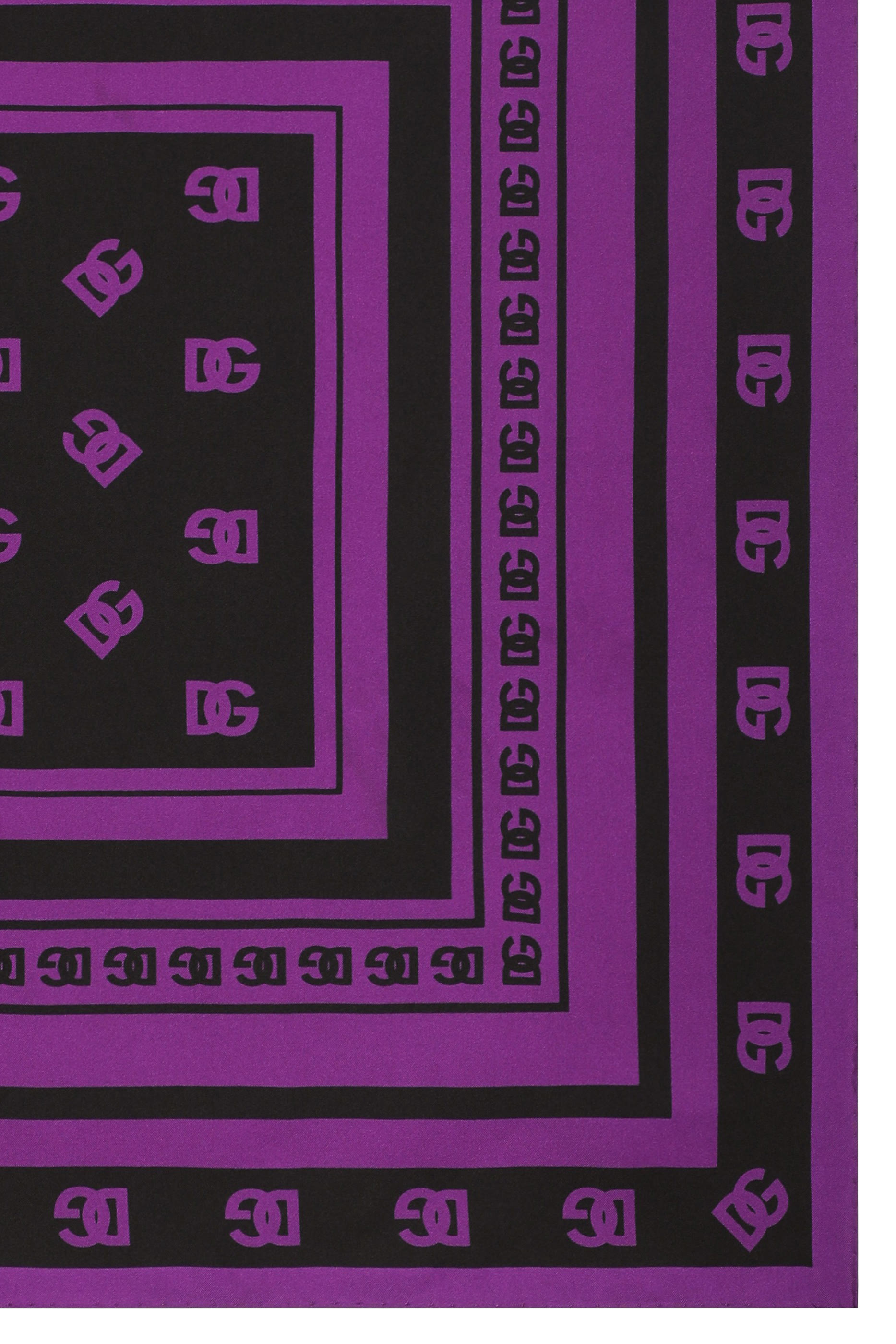 DG Logo Silk Twill Scarf