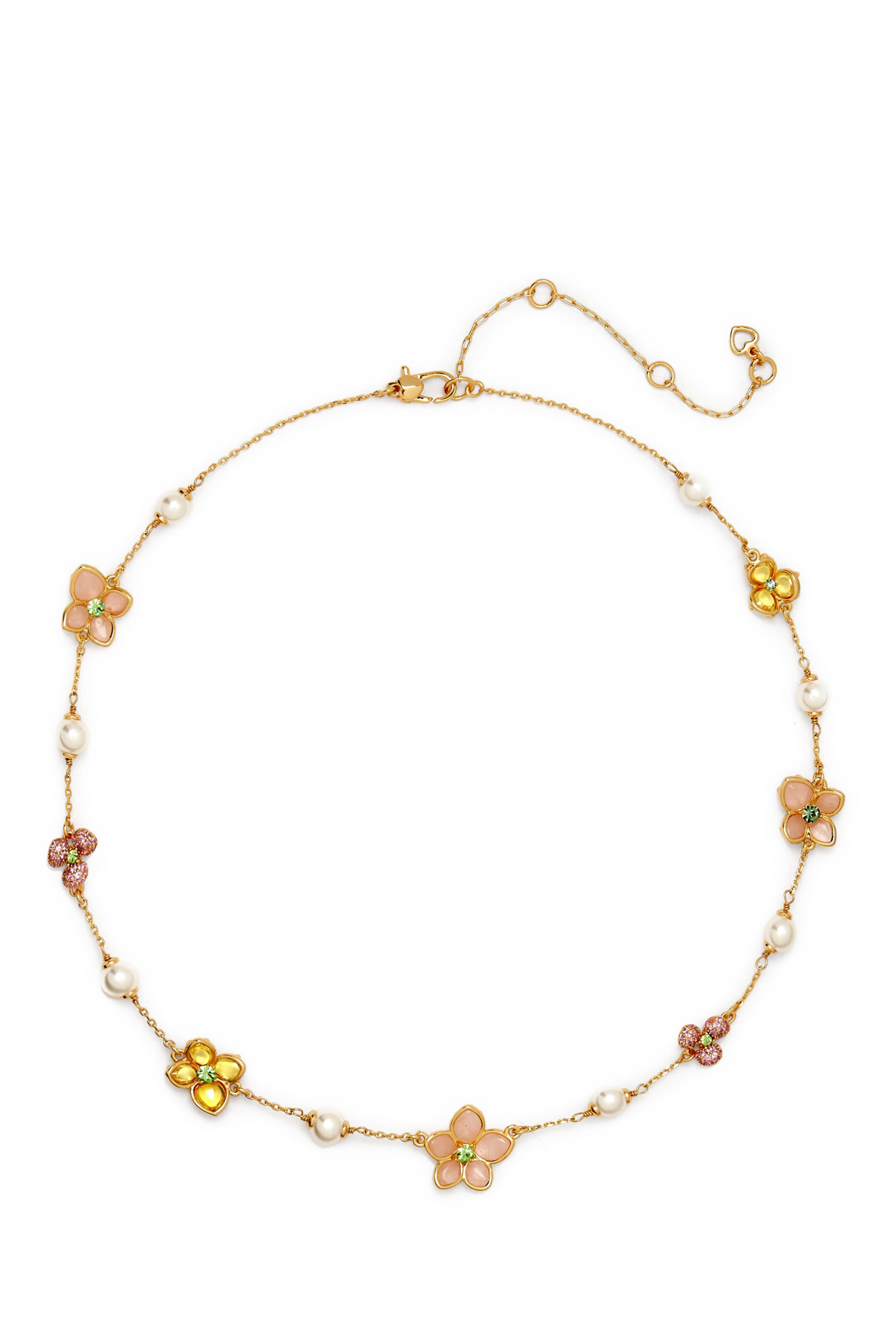 Pastel Petals Scatter Necklace