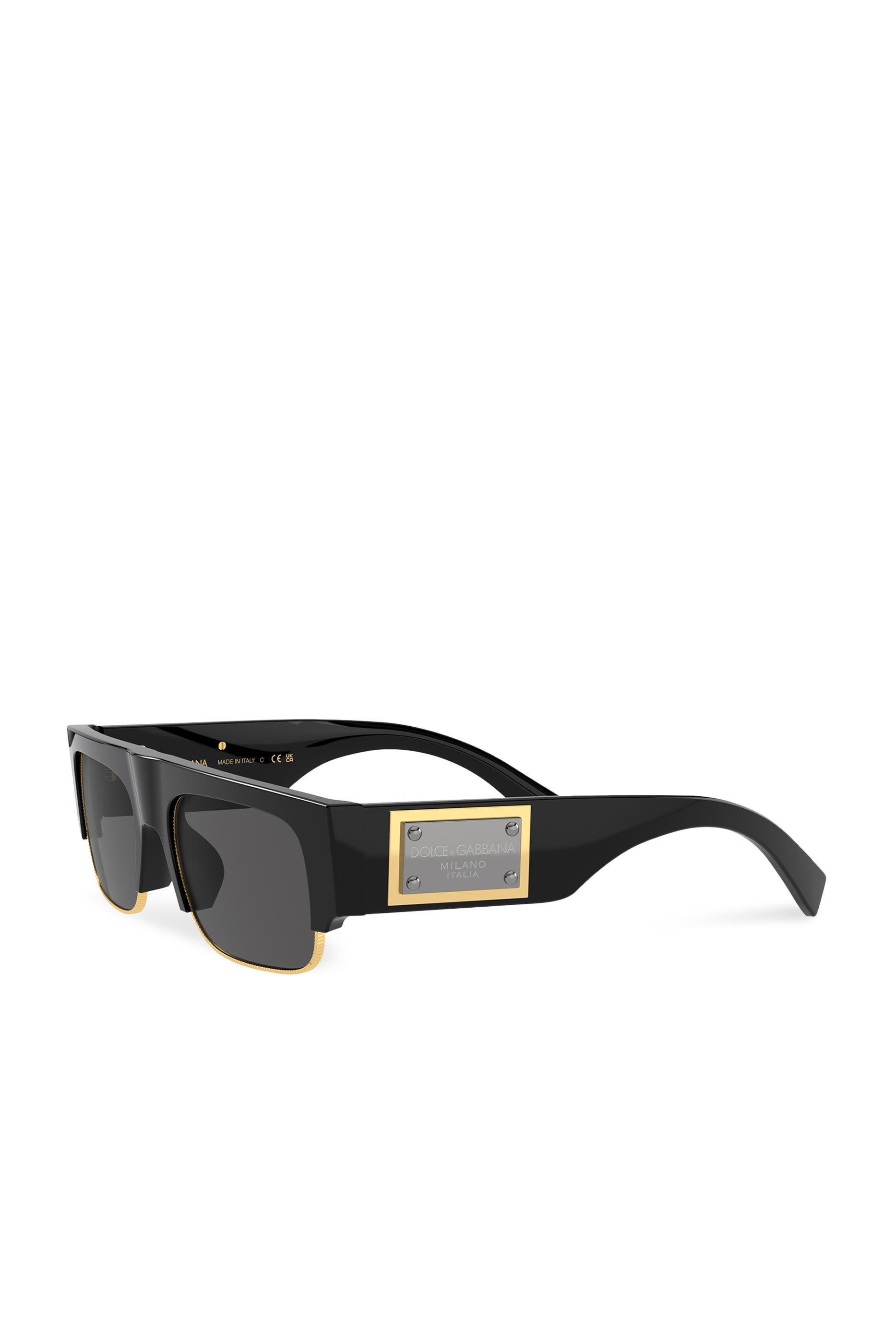 Logo Plaque Sunglasses