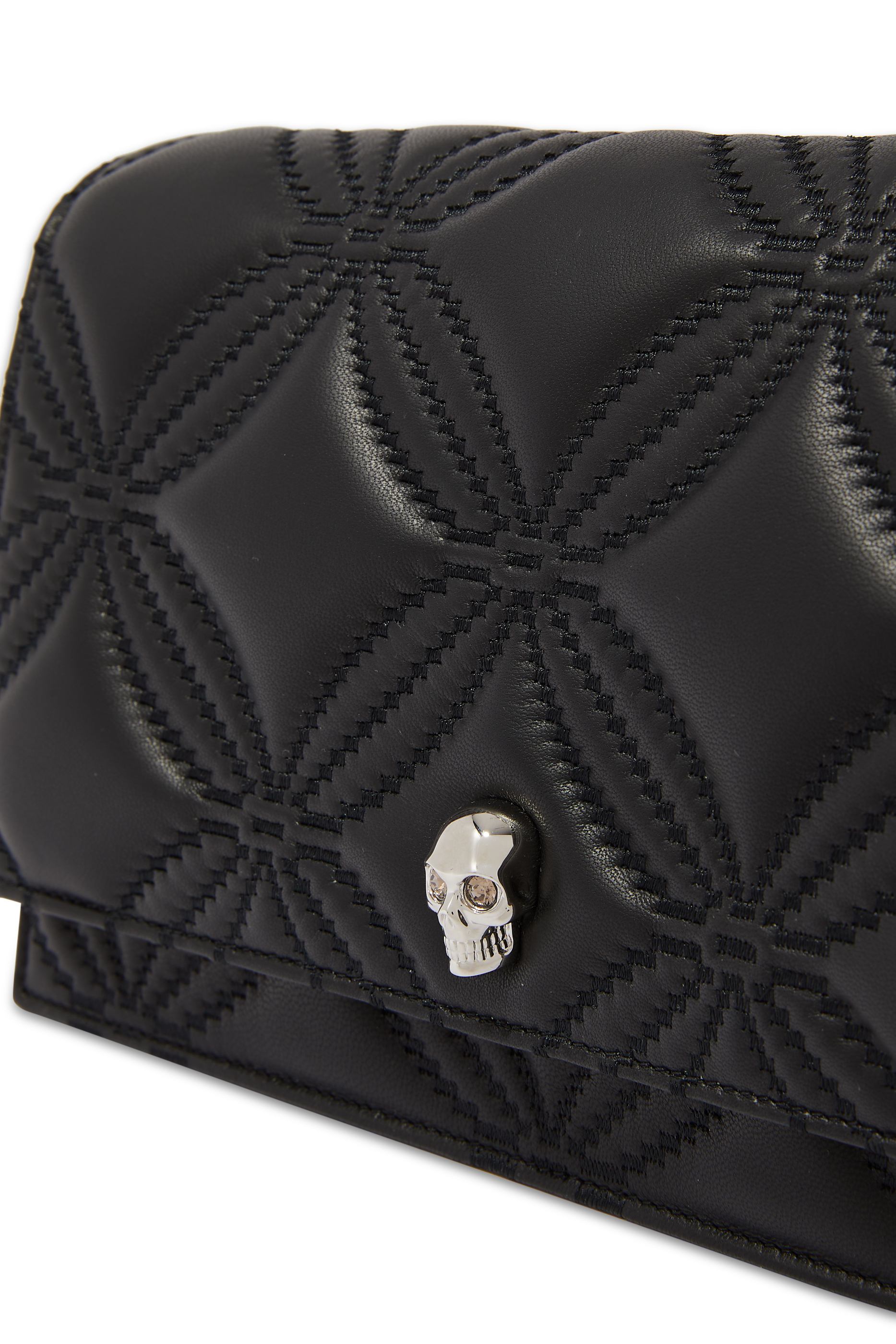 Medium Skull Leather Bag