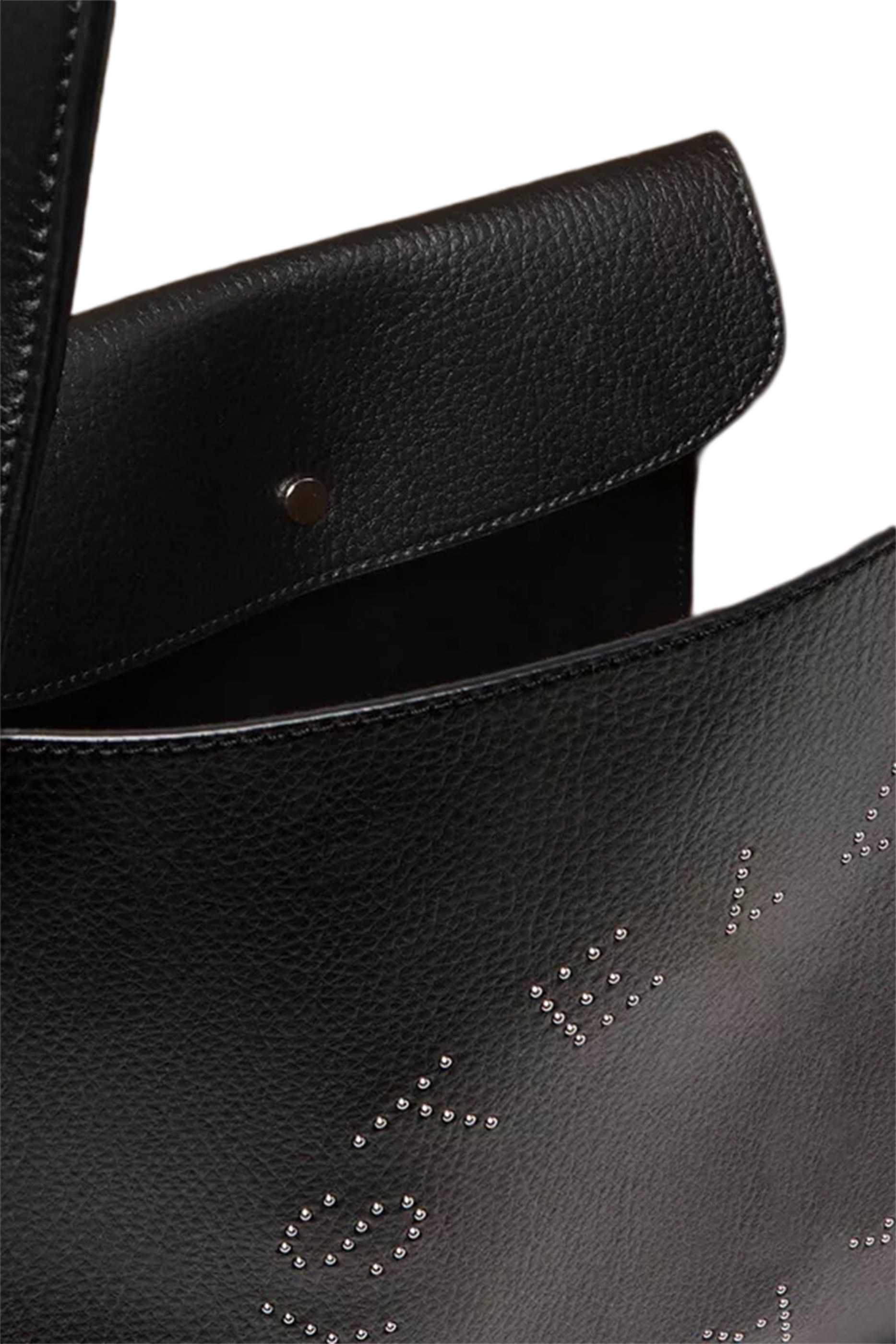  Logo Grainy Alter Mat Crossbody Bag 