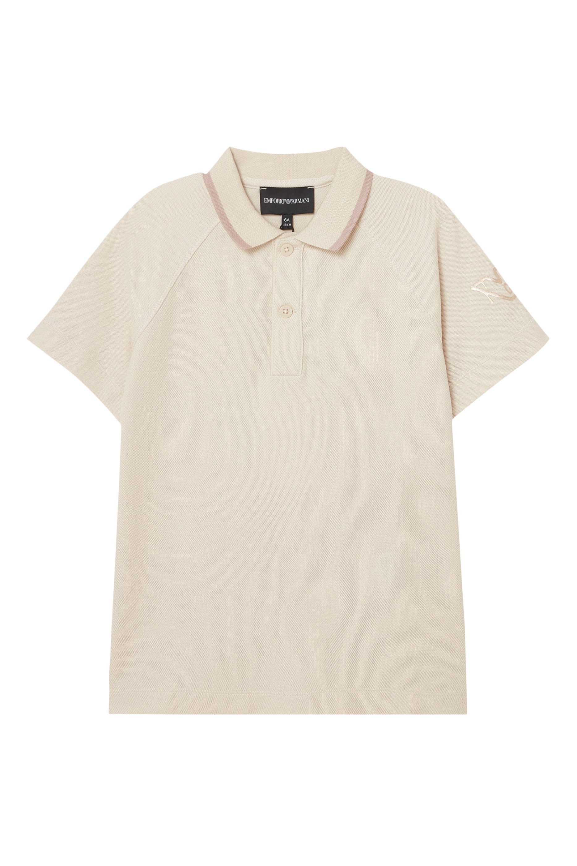 Kids Eagle Logo Polo Shirt 