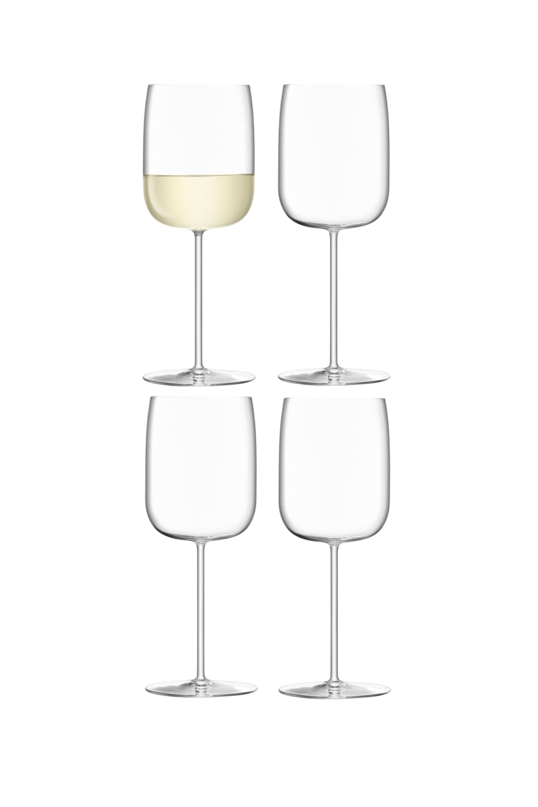 Borough Wine Glasses x 4