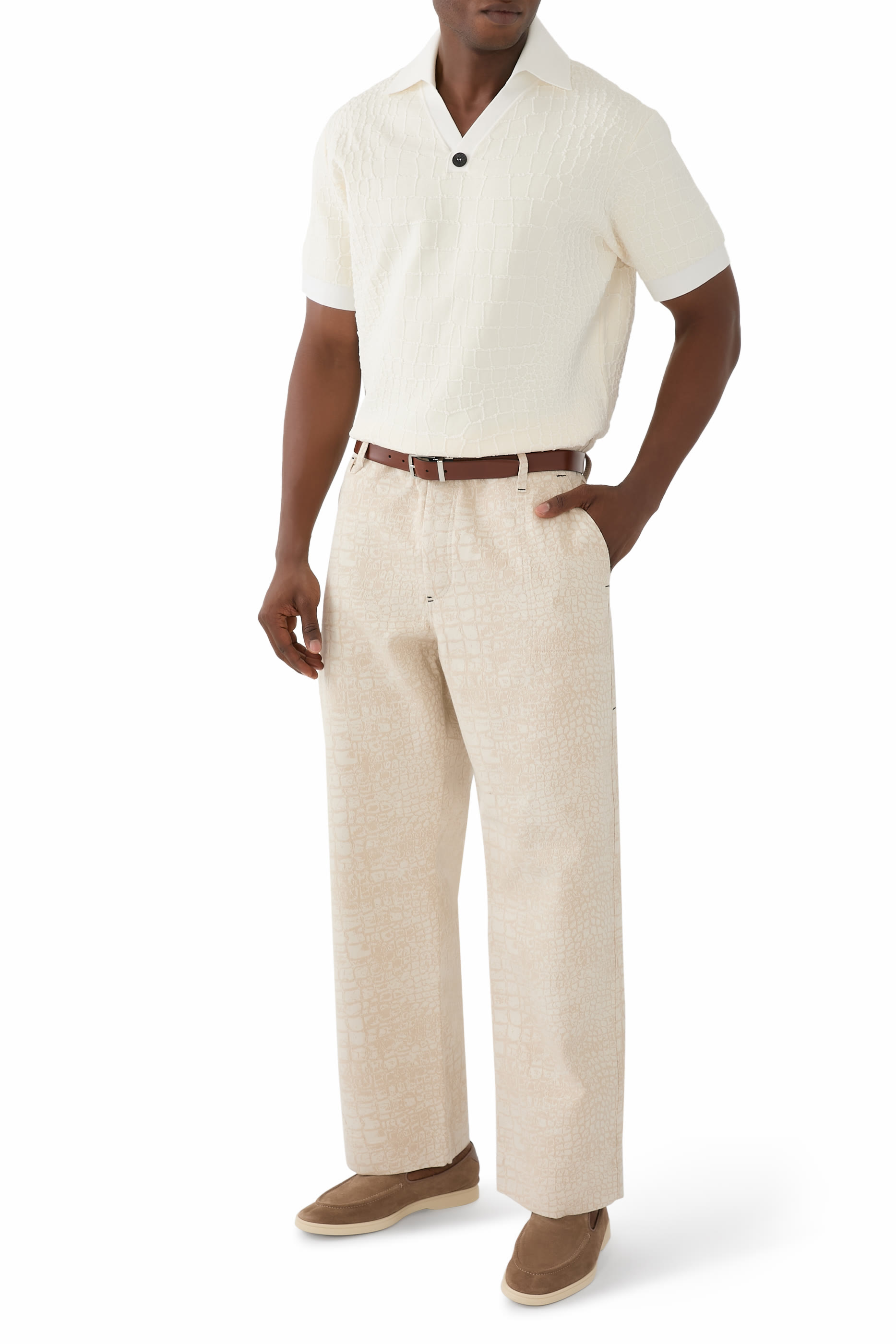 The Fernando De-N&icirc;mes Denim Pants