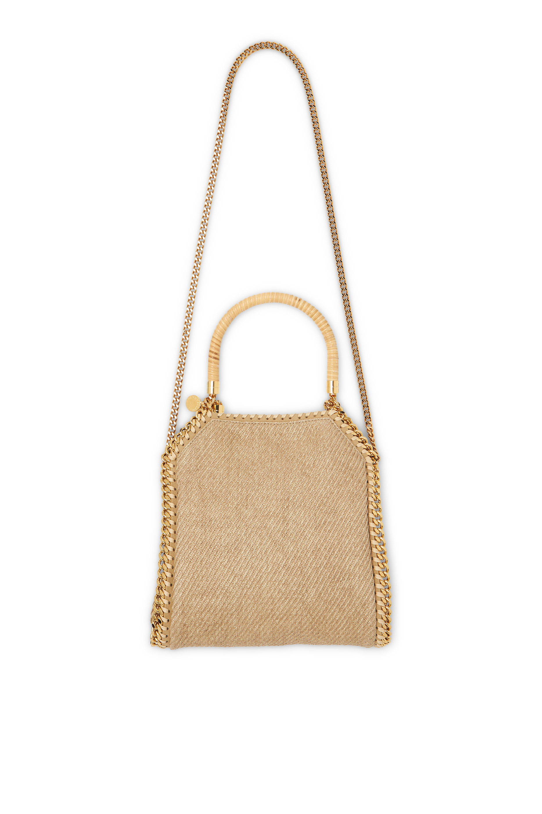Falabella Mini Woven Tote Bag
