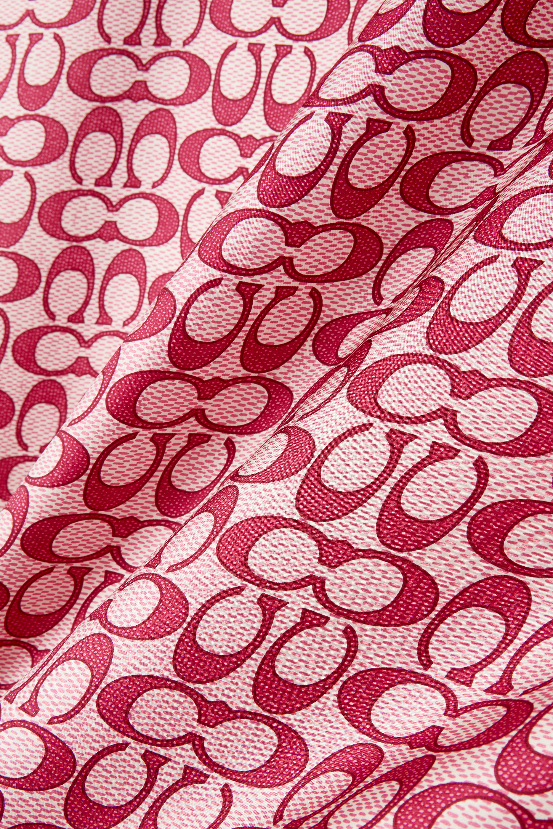 Vintage Signature Print Silk Square Scarf