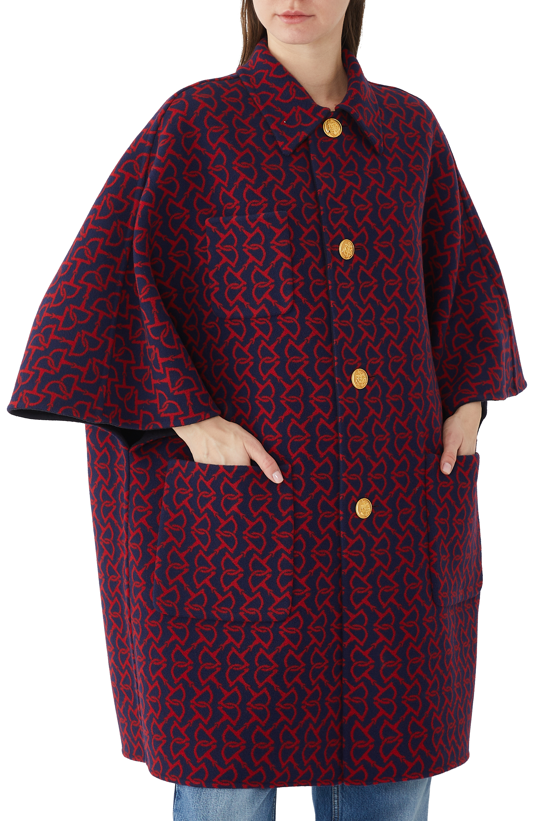 Reversible Wool Silk Coat