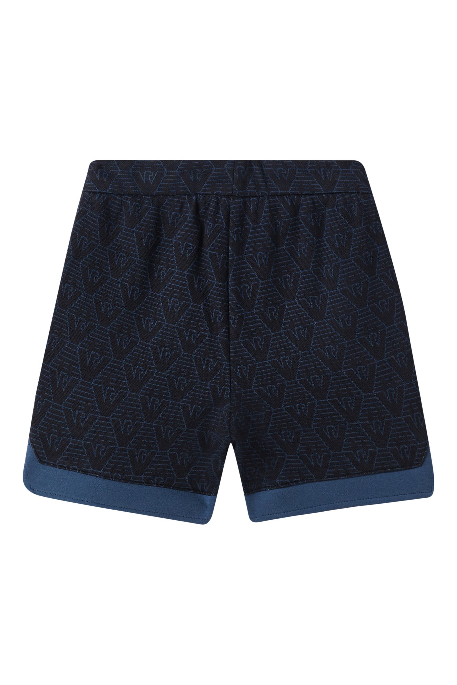 Kids Cotton Eagle Logo Shorts