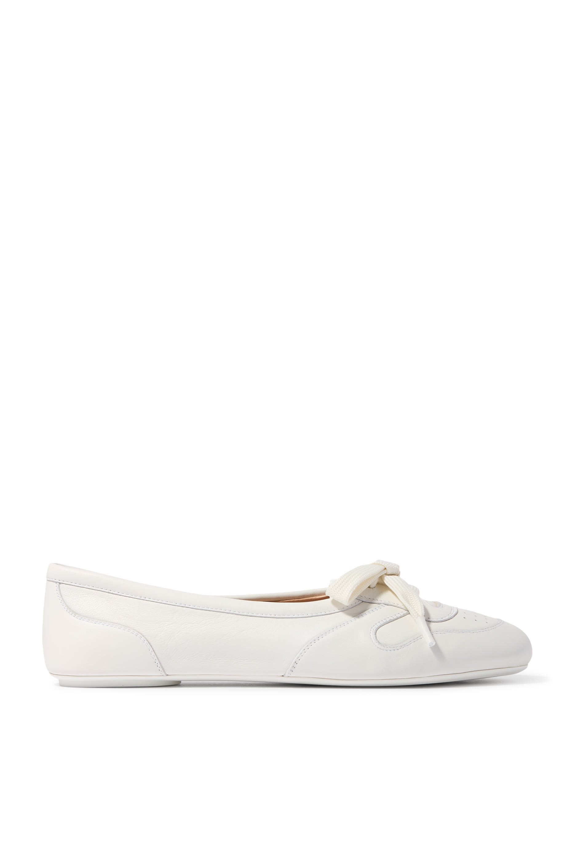 Vault Lace Up Ballerinas