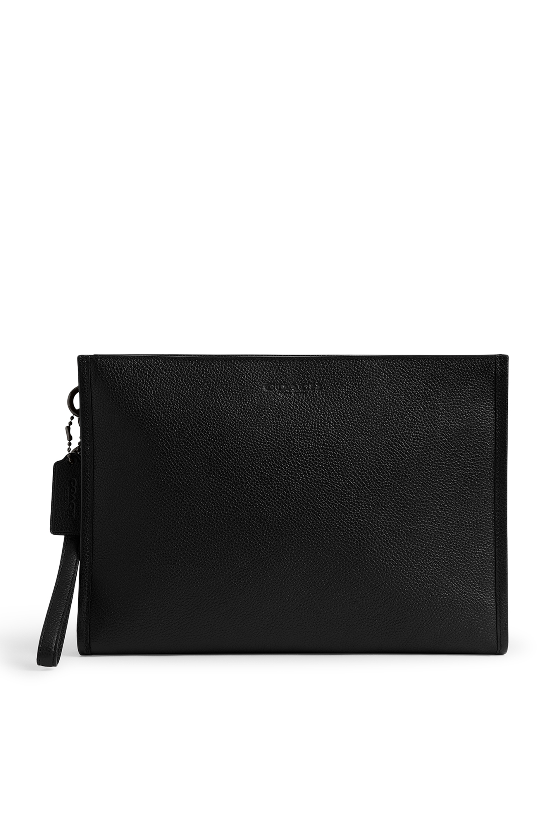 Logo Leather Pouch