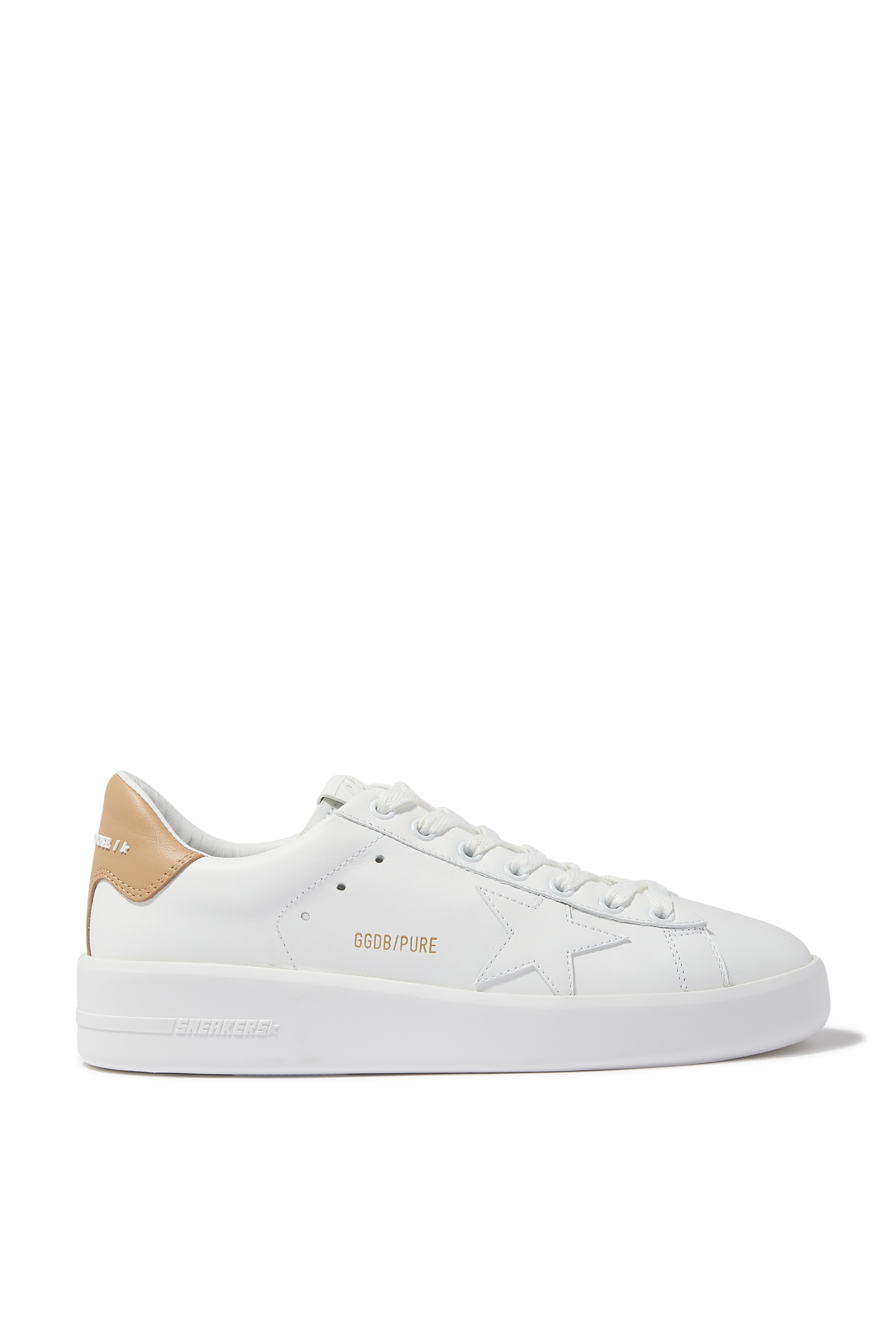 Buy Golden Goose Purestar Leather Sneakers for Womens | Bloomingdale's ...