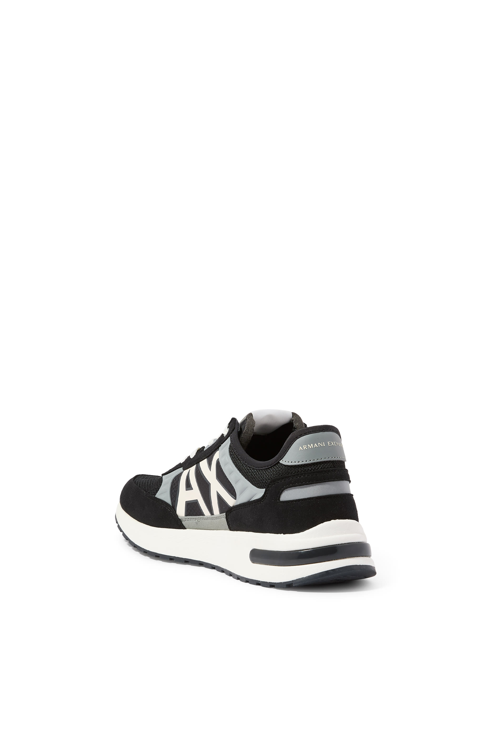 Lace Up 3D AX Logo Sneakers