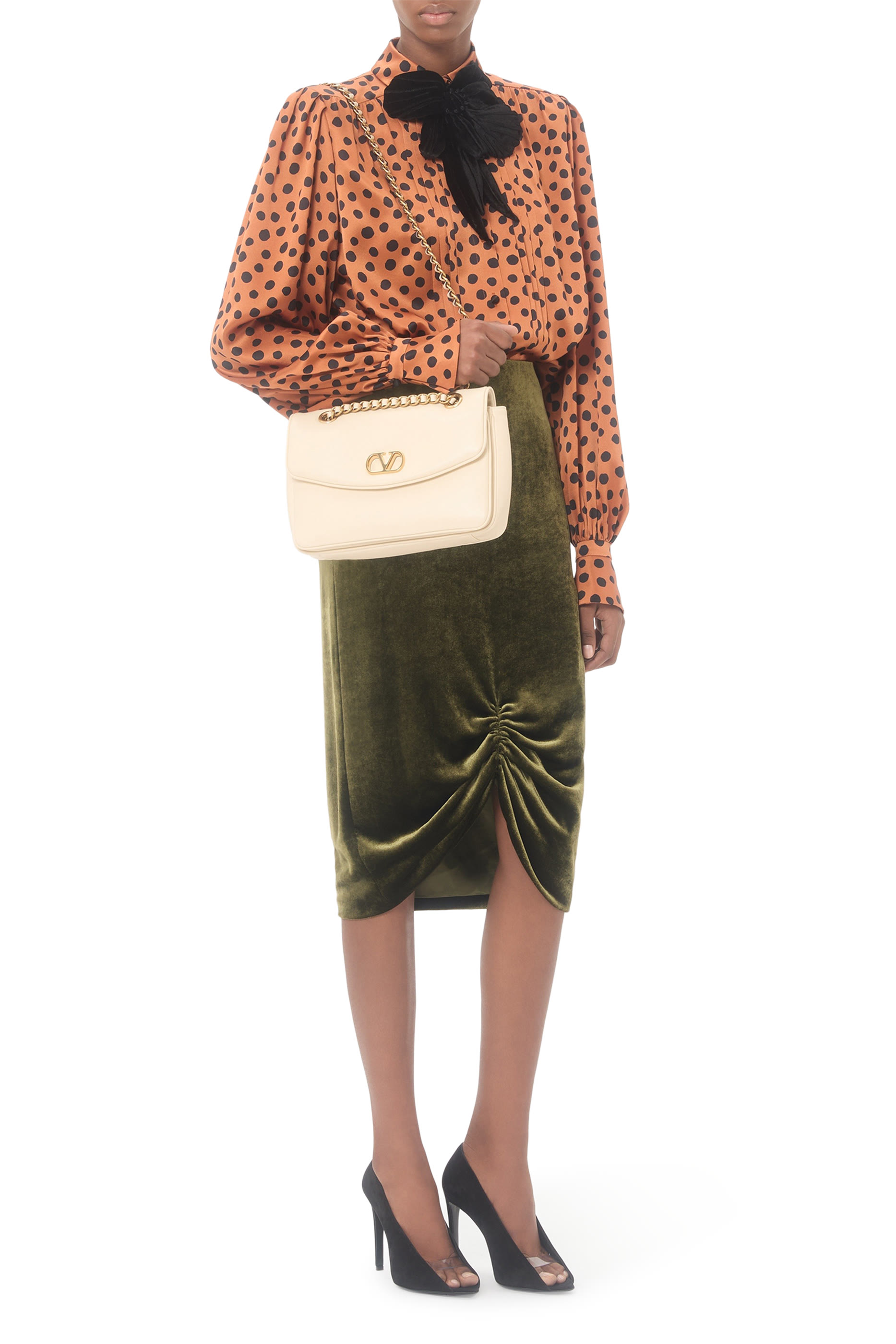  Djuna Medium Chain Bag in Nappa Leather