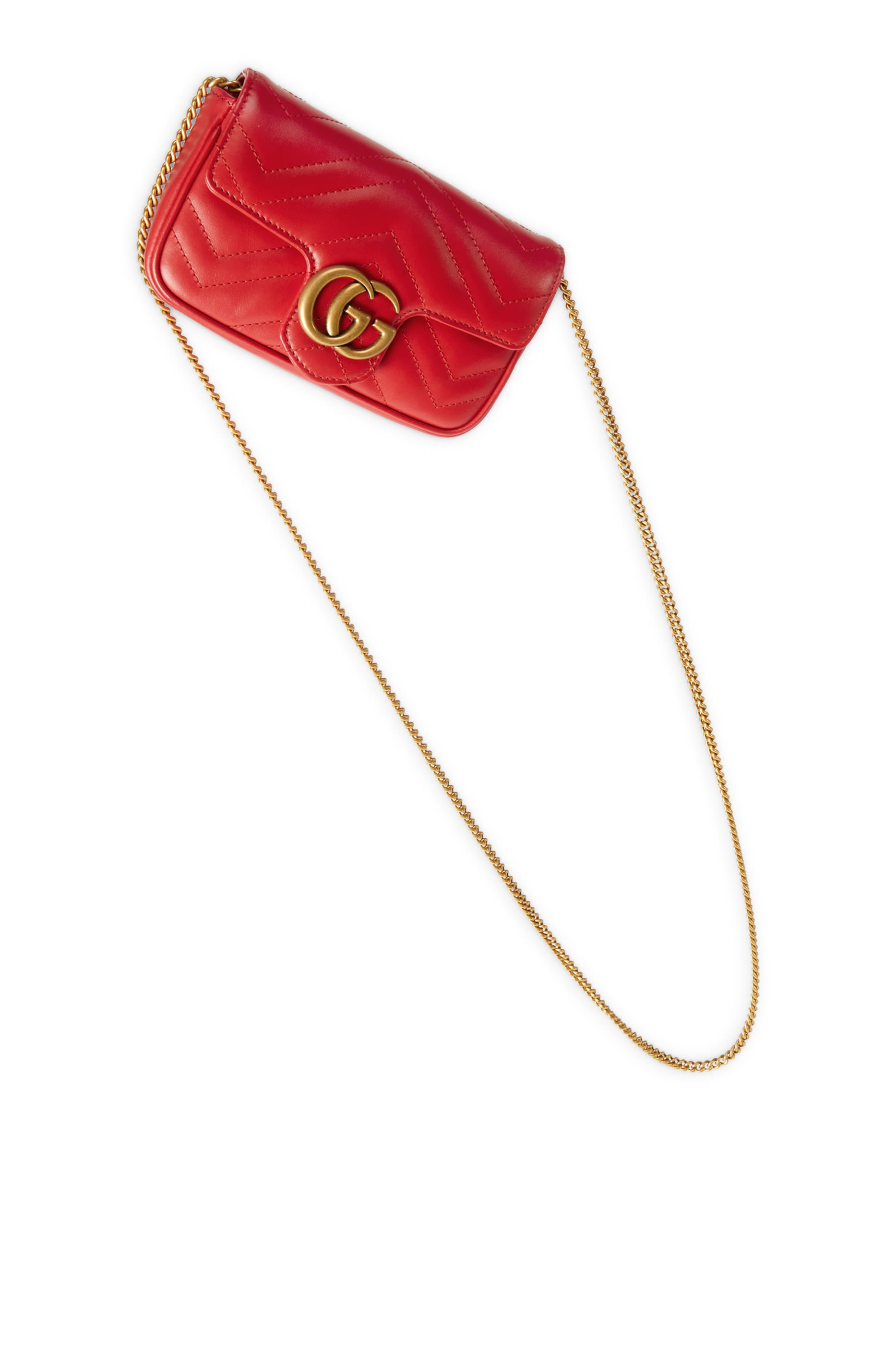 Gucci Marmont Matelass&eacute; Super Mini Bag