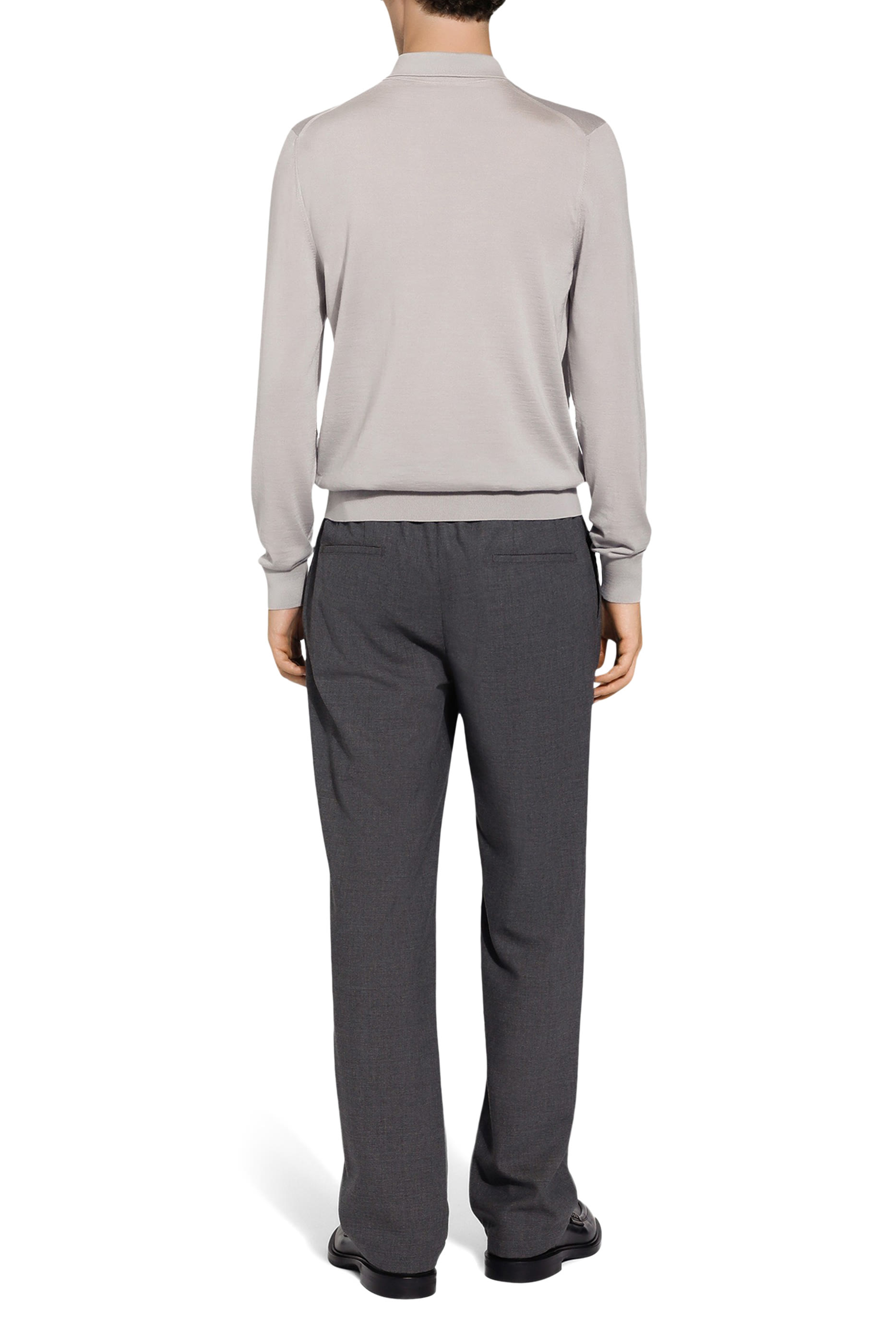 Cashmere & Silk Polo-Shirt