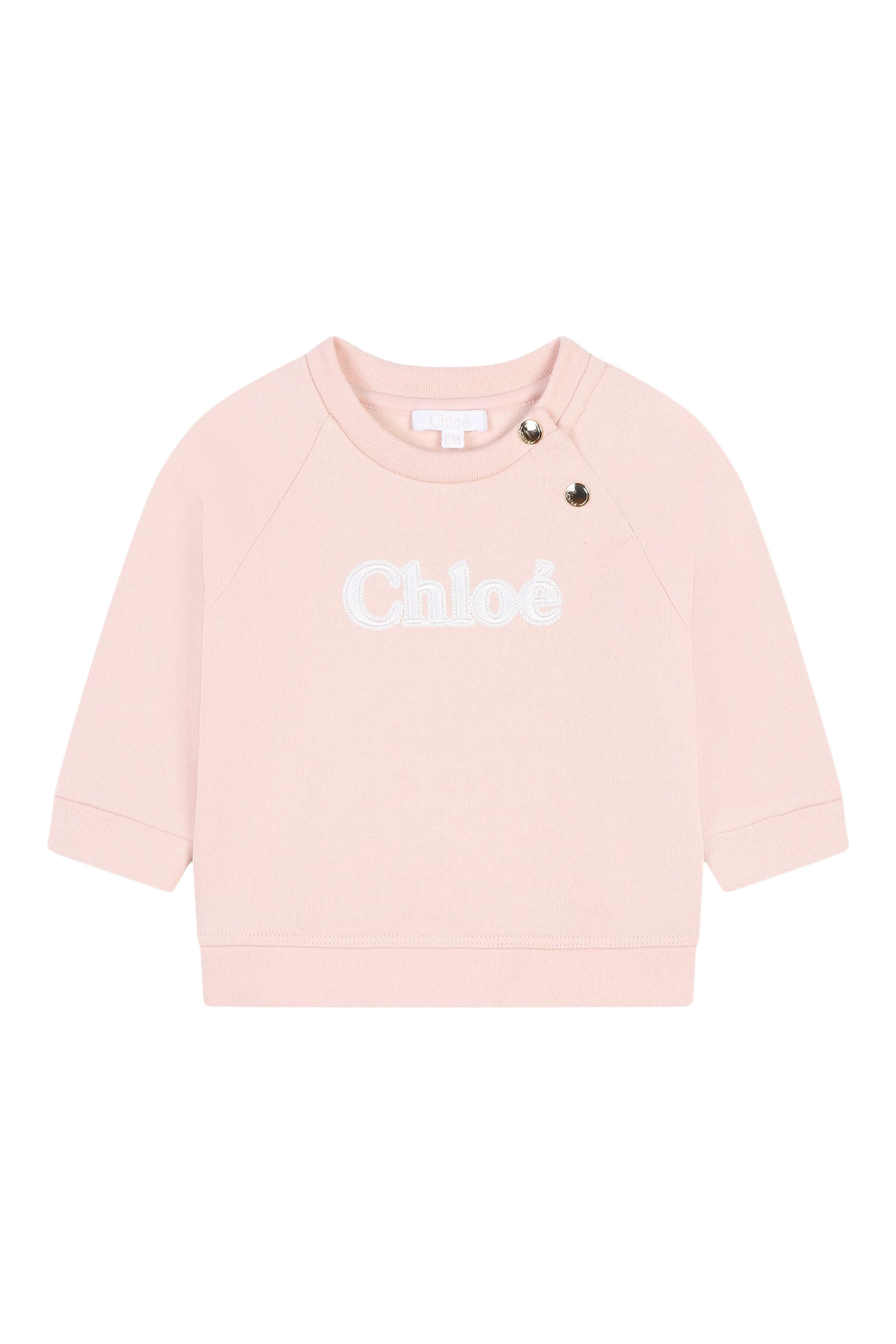 Kids Logo-Embroidered Cotton Sweatshirt