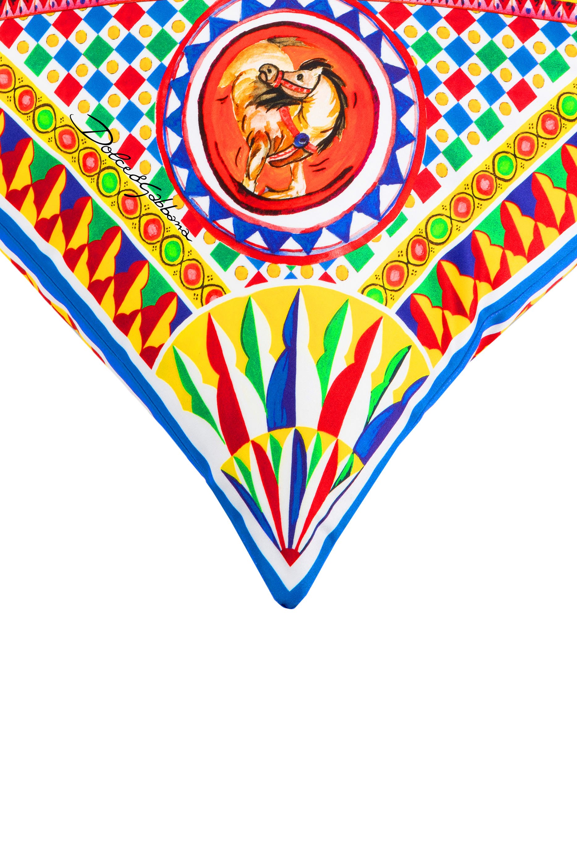 Carretto Medium Duchesse Cotton Cushion