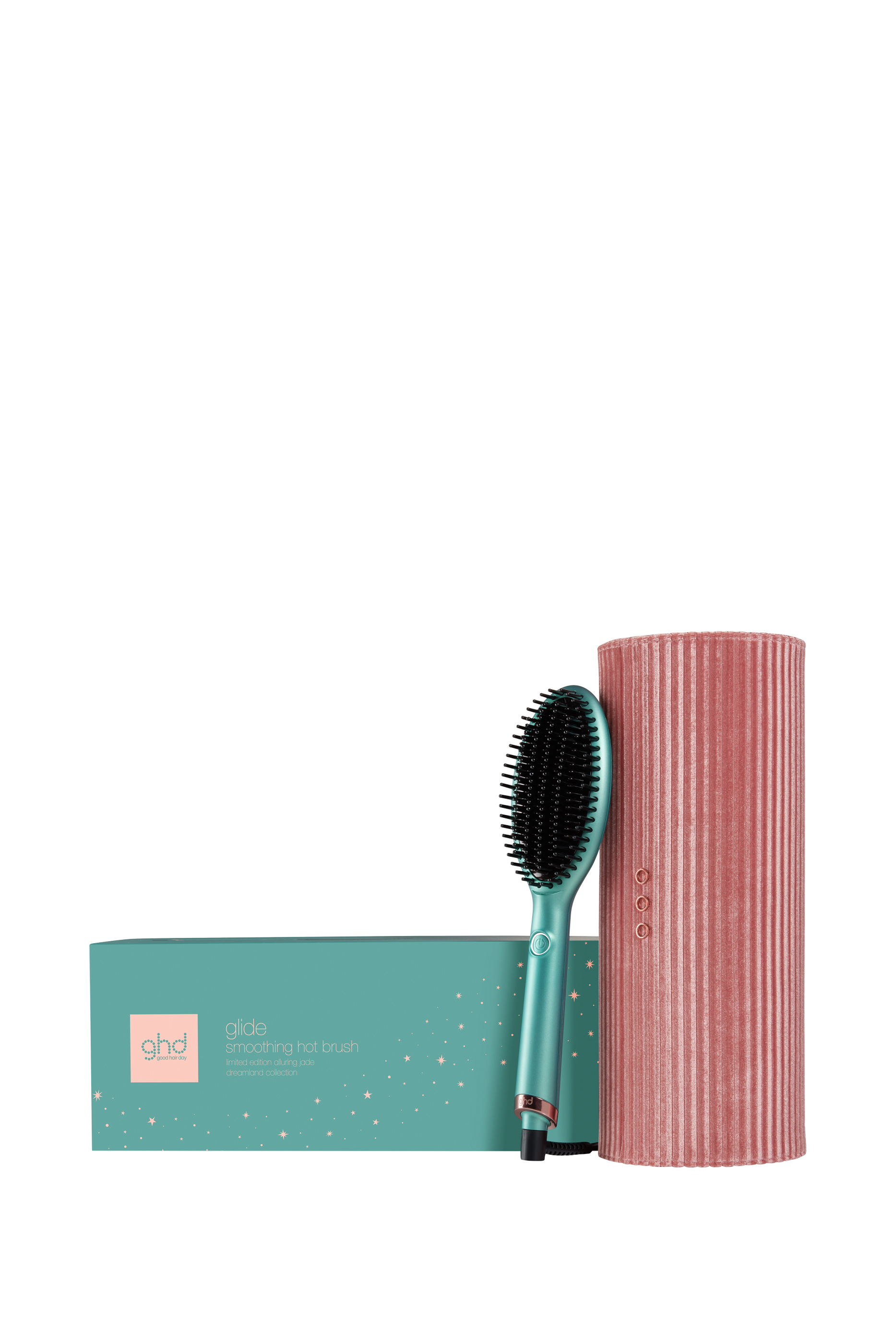 Glide Hair Straightener Brush & Vanity Case