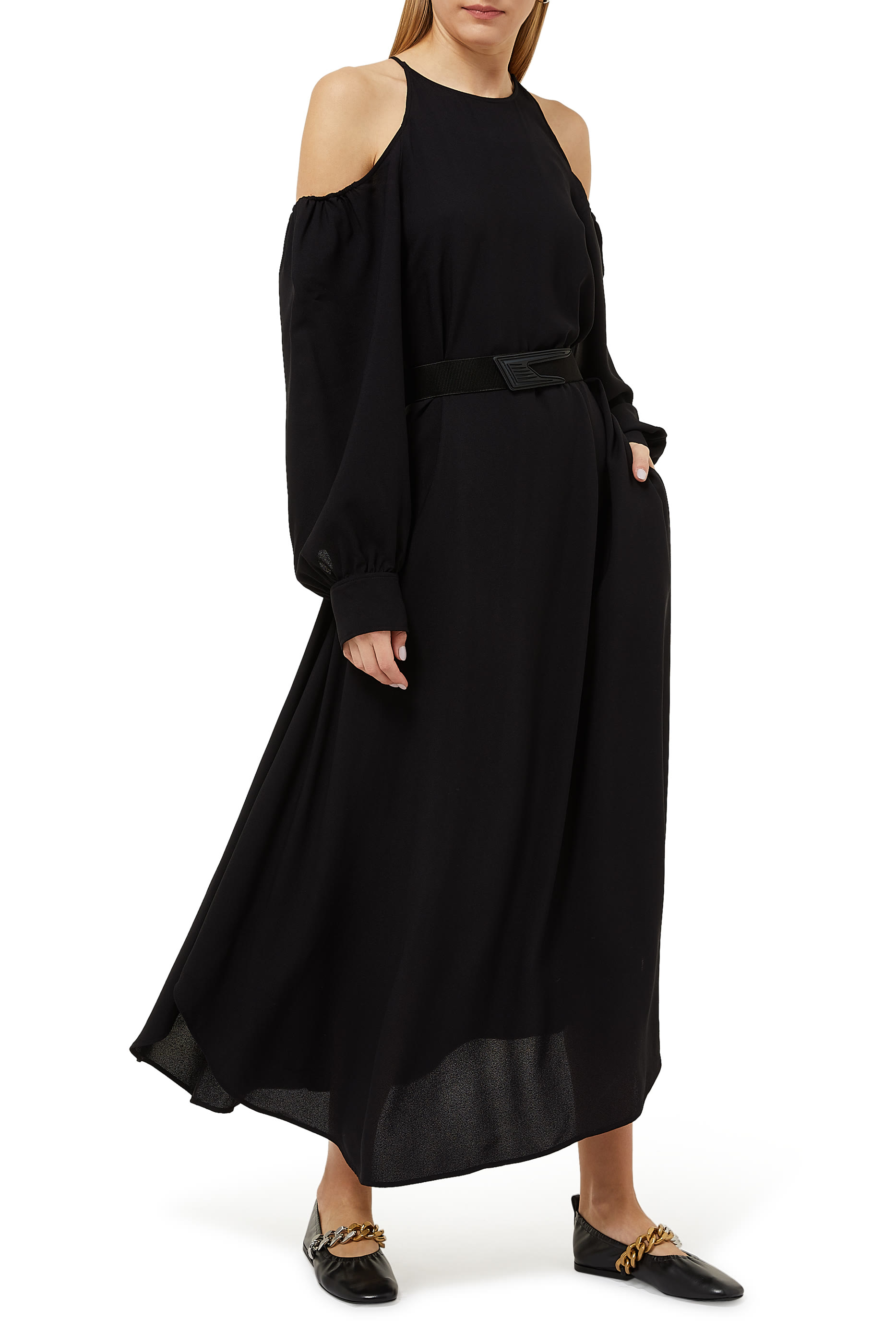 Falabella Chunky Chain Ballet Flats