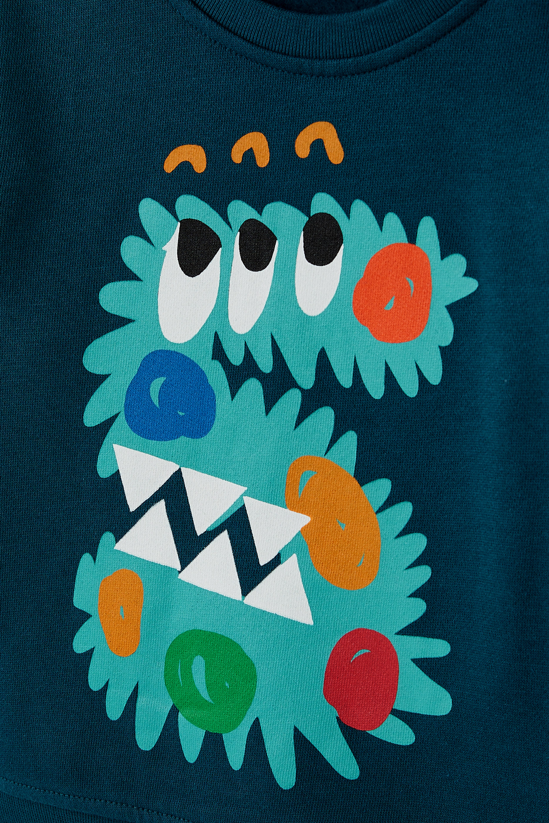 Kids Cotton Print Sweatshirt