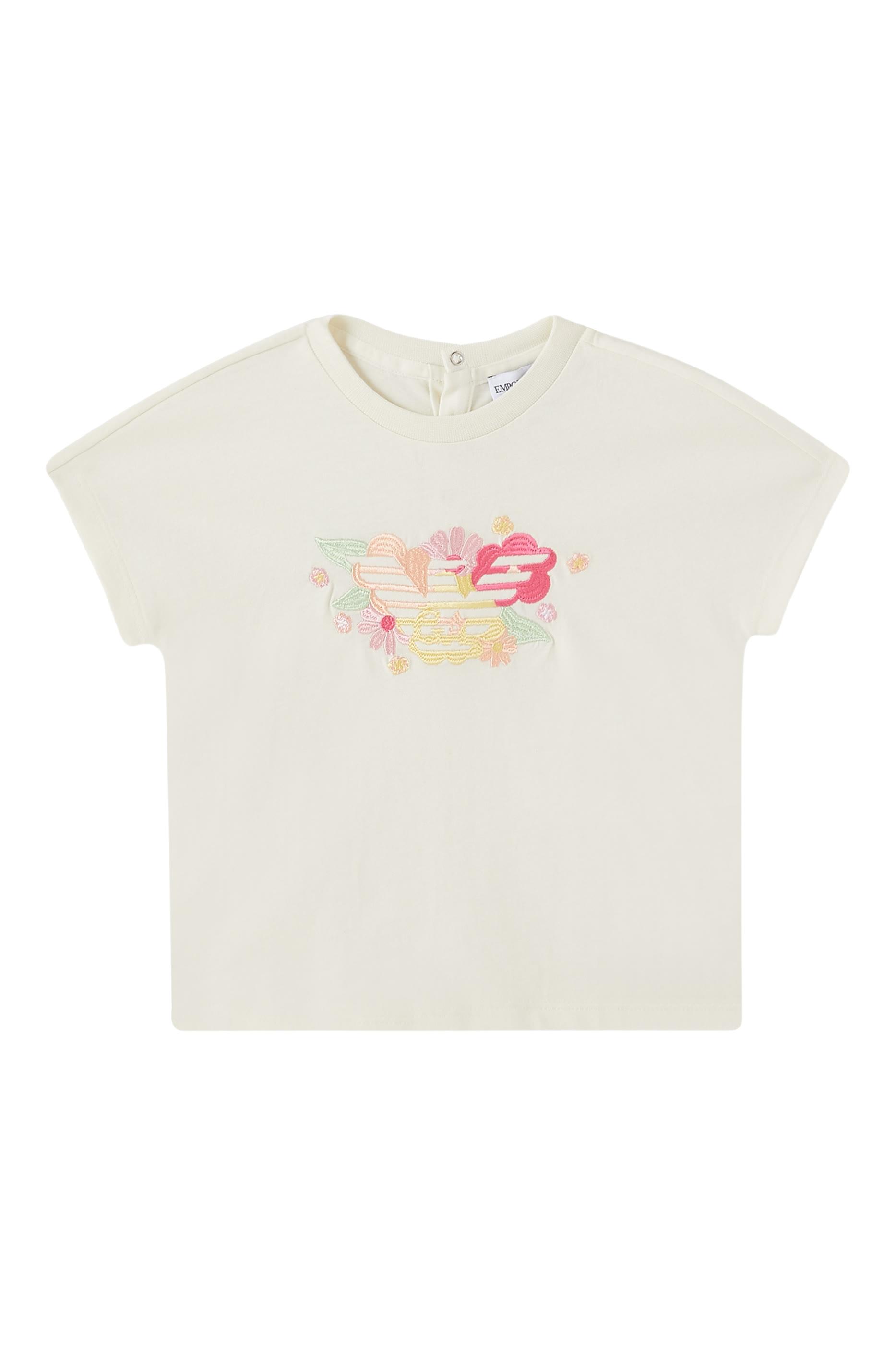 Kids Floral Logo T-Shirt
