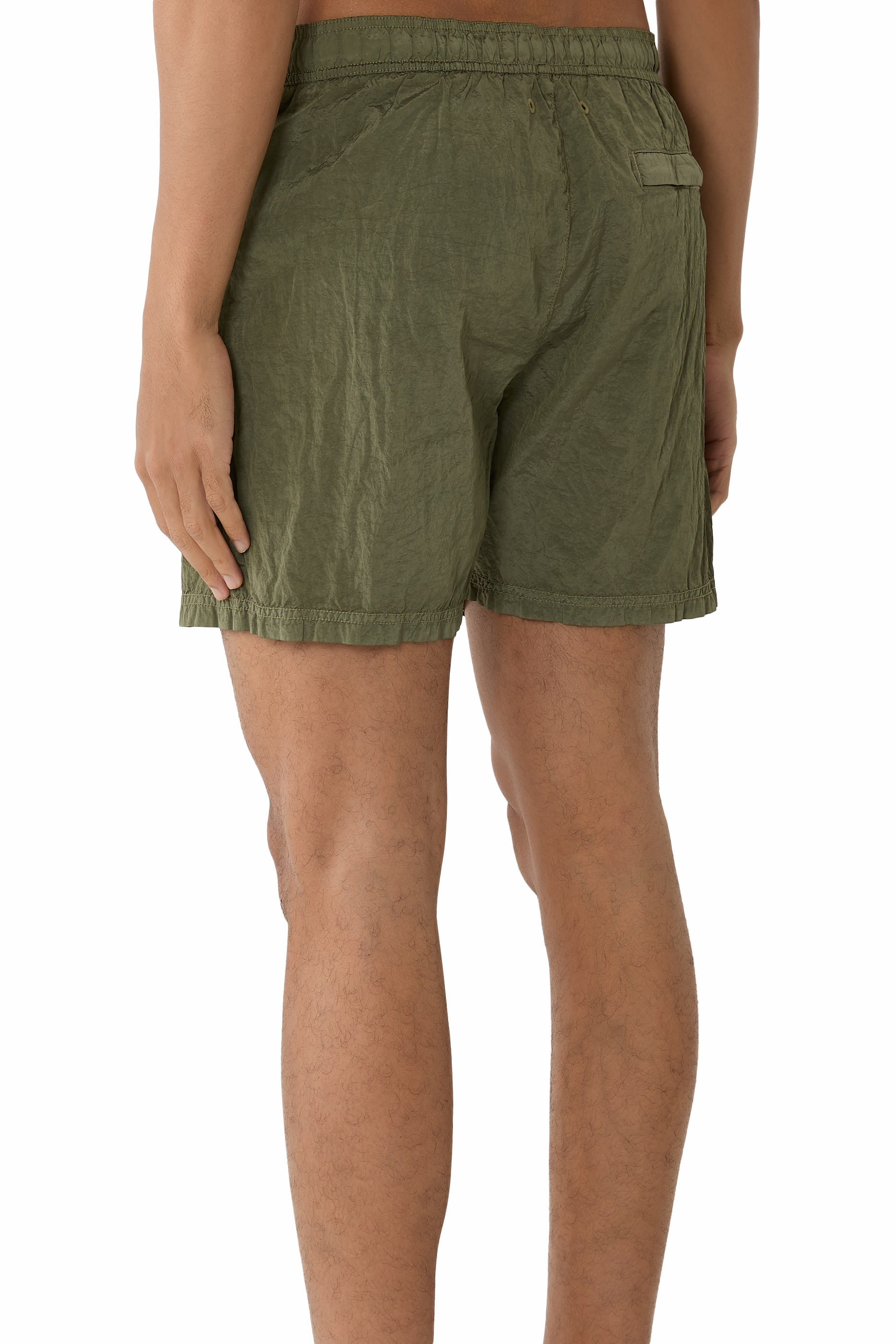 Compass-Patch Swim Shorts
