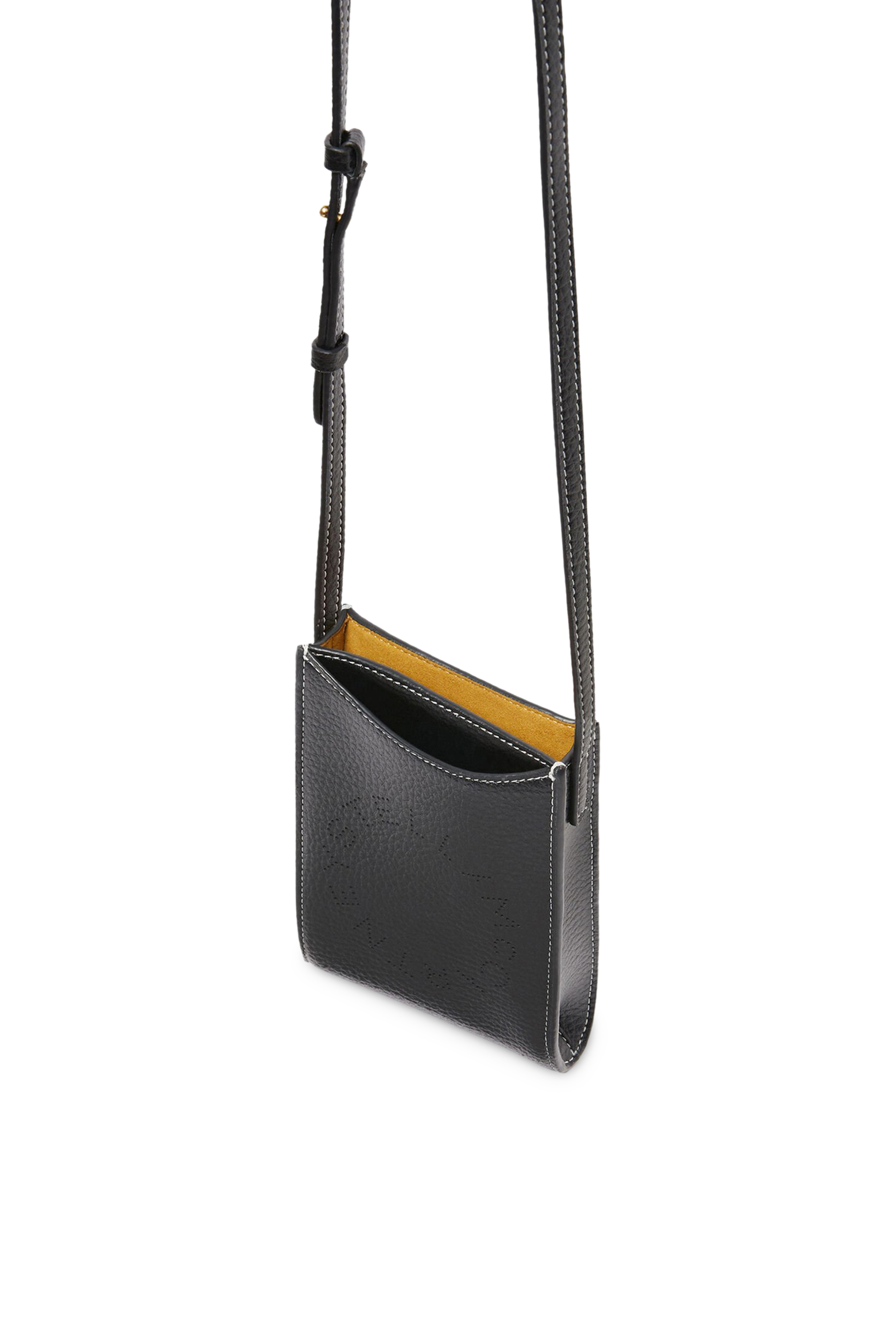 Logo Grainy Alter Mat Crossbody Phone Pouch