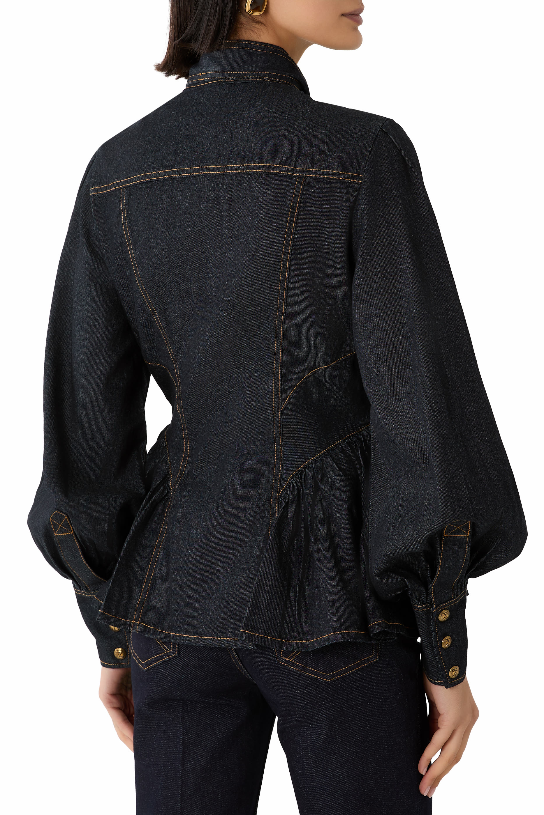 Denim Fitted Shirt