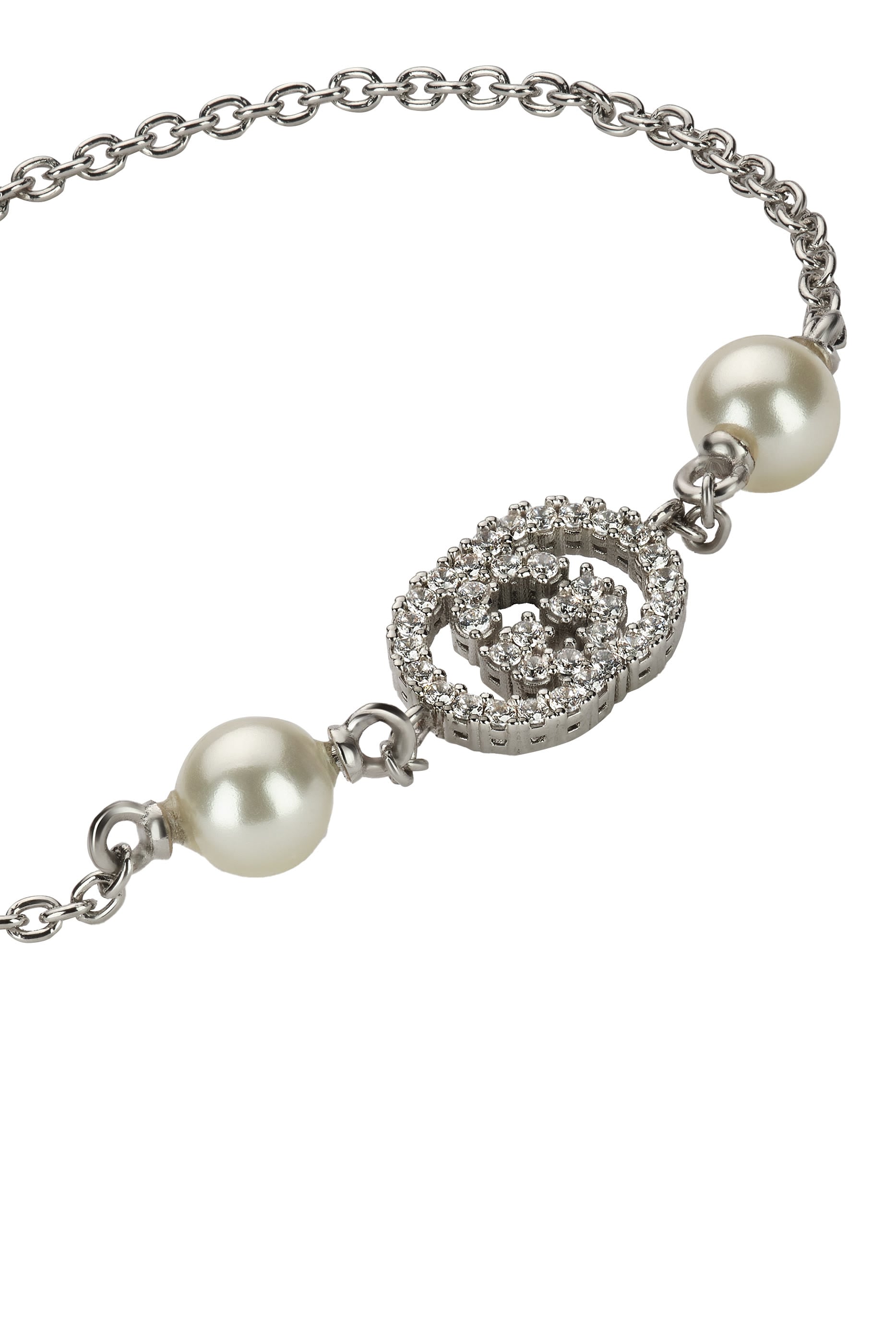 Crystal & Pearl Bracelet