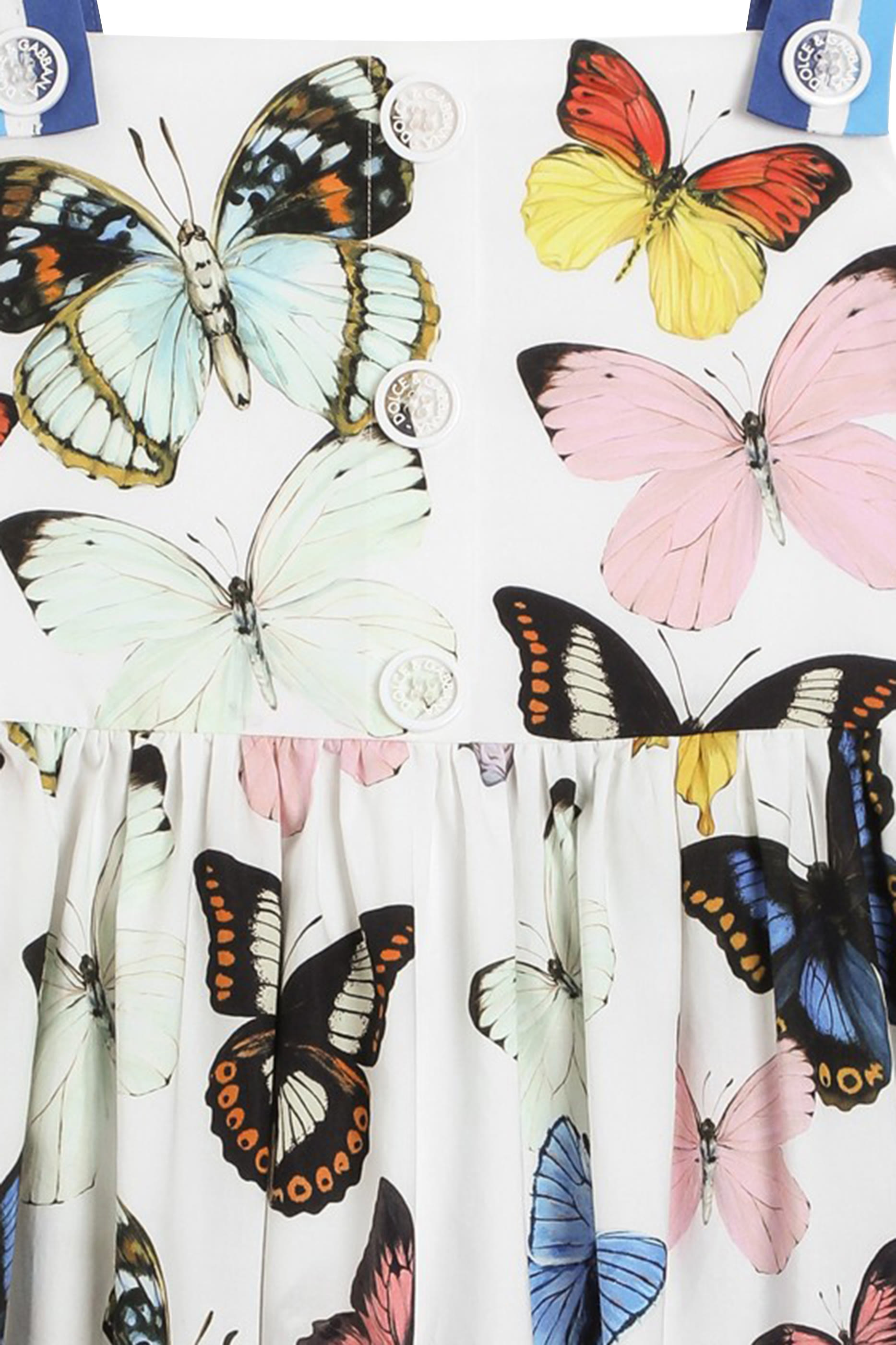 Kids All-Over Butterfly Print Sleeveless Dress