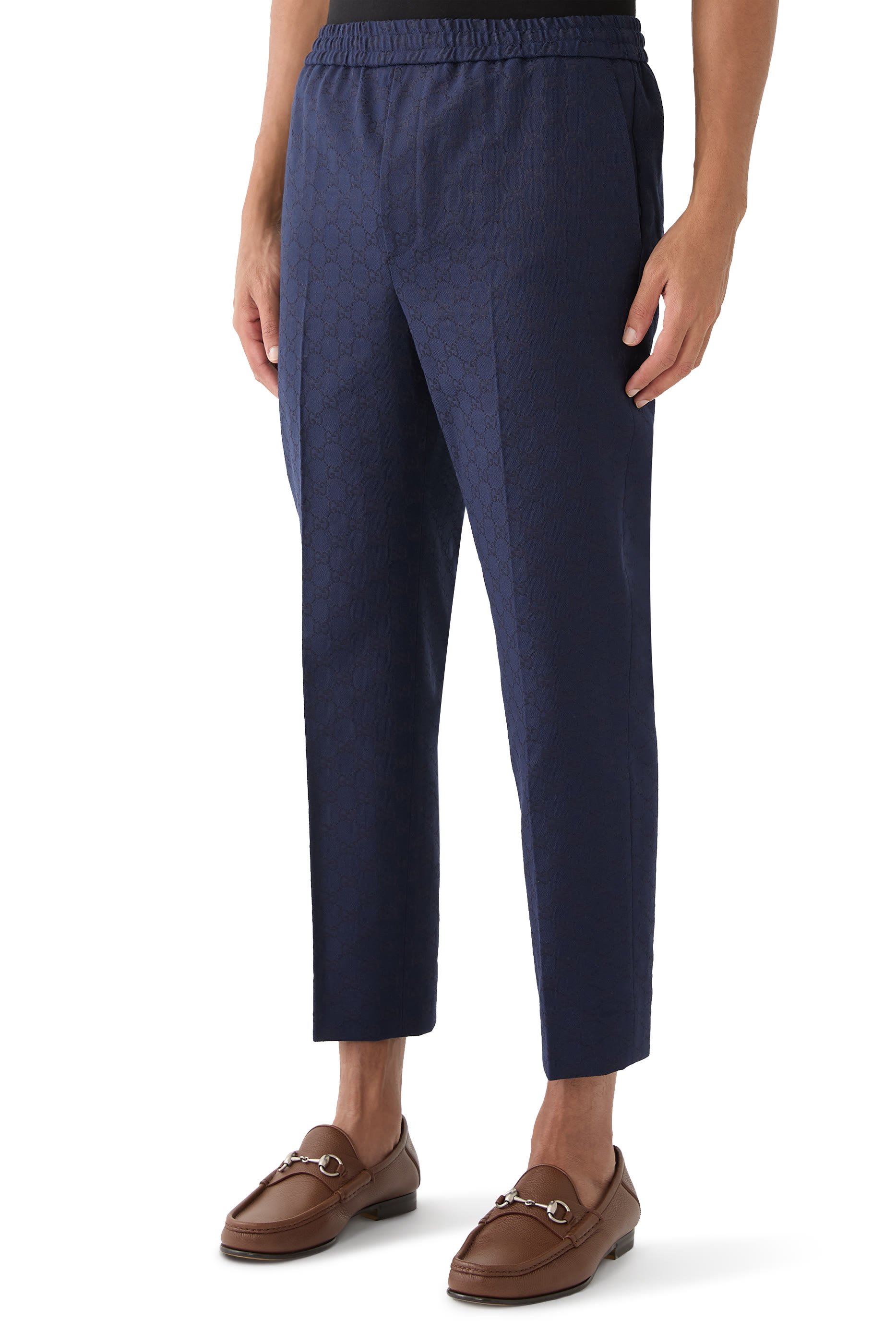  GG Canvas Jogging Pants