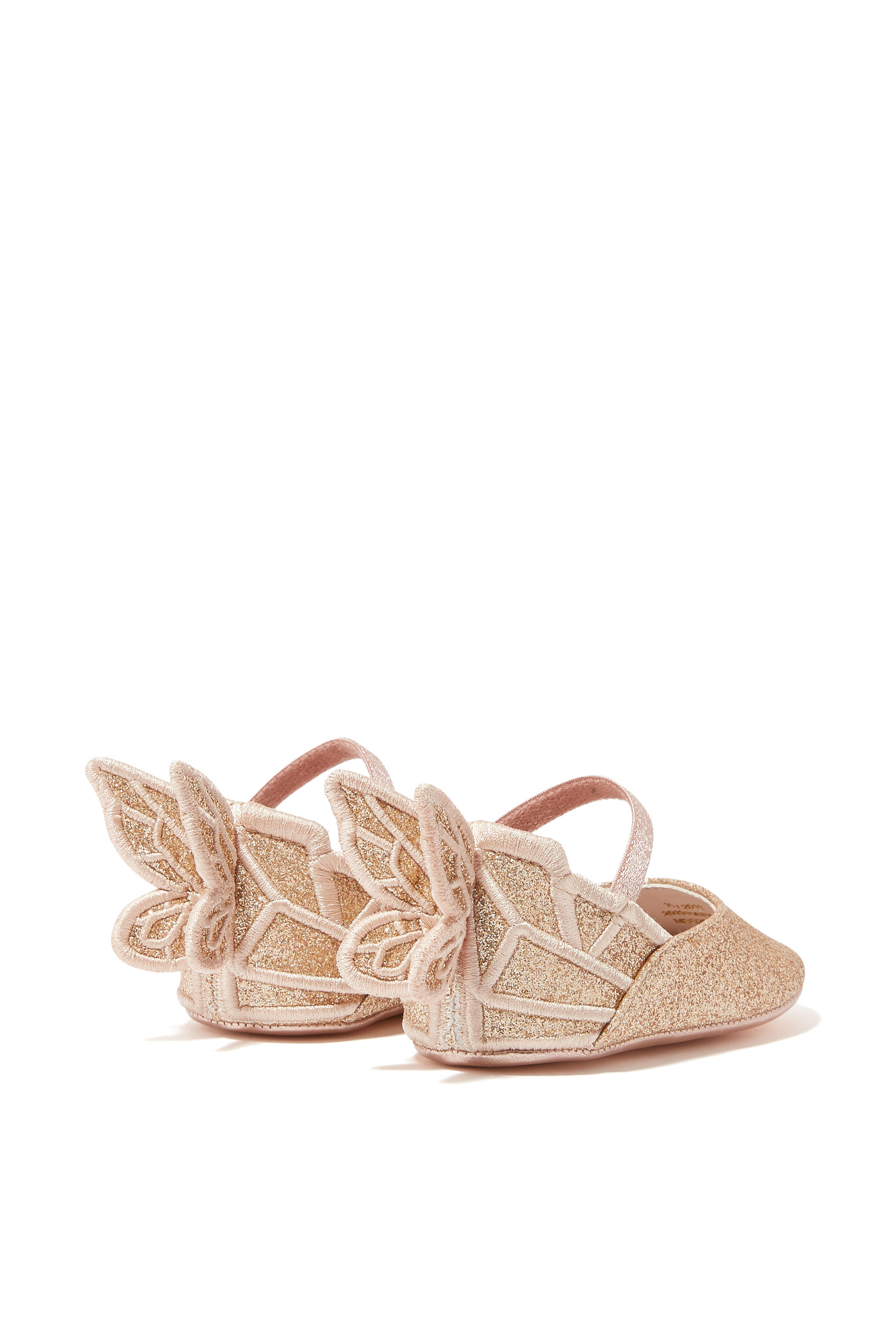 Kids Chiara Embroidered Ballerina Flats