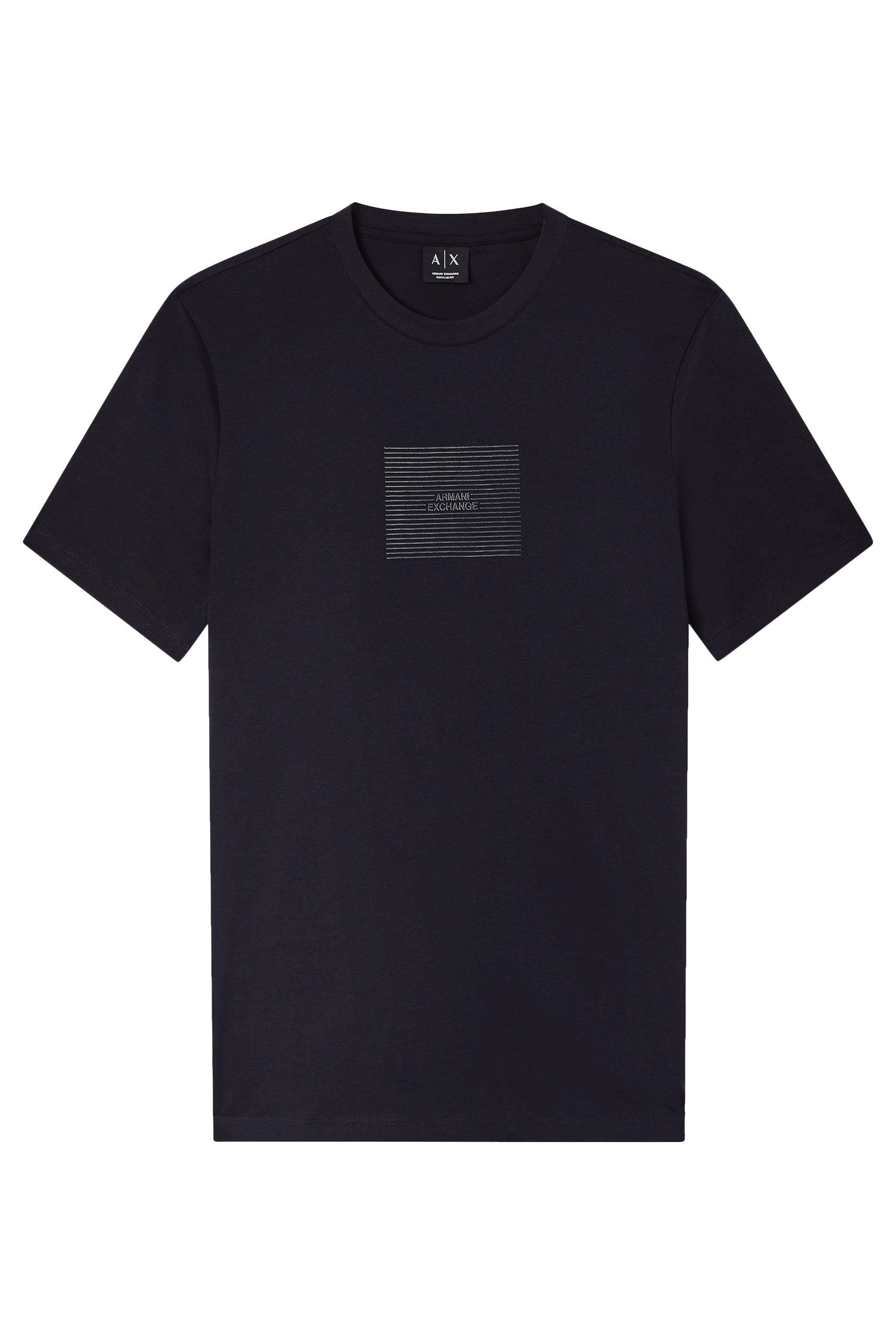 AX Logo Cotton-Jersey T-Shirt