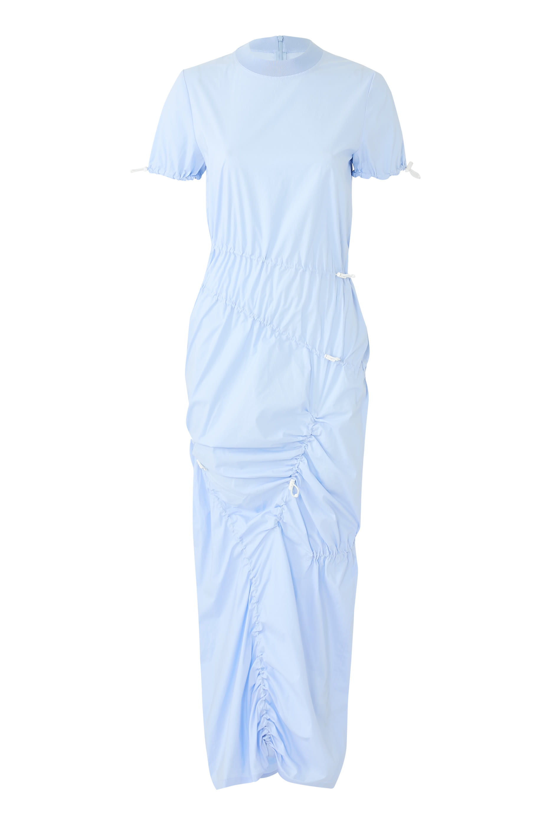 Stretch Cotton Poplin Dress