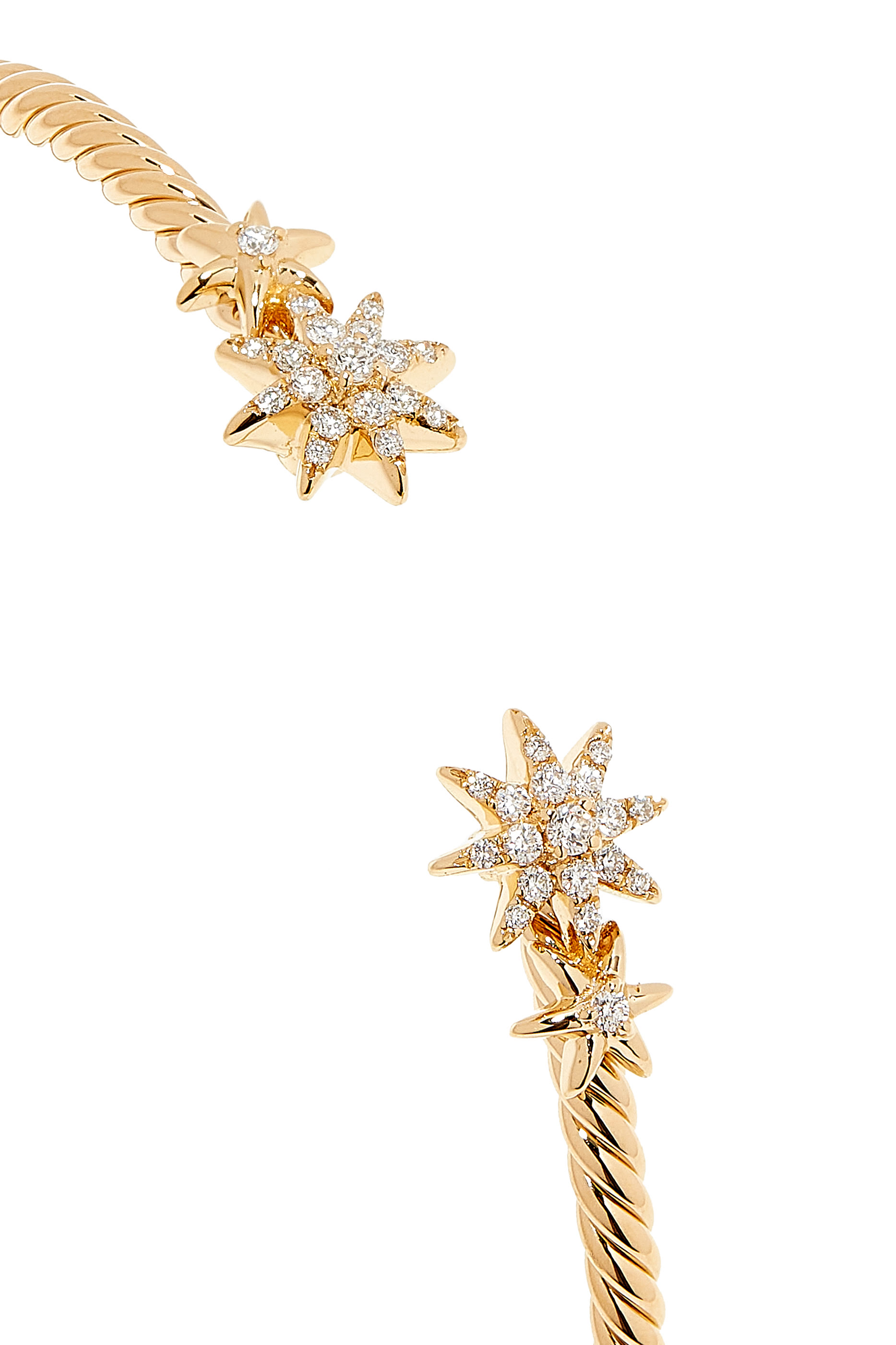 Petite Starburst Bracelet with Pav&eacute; Diamonds