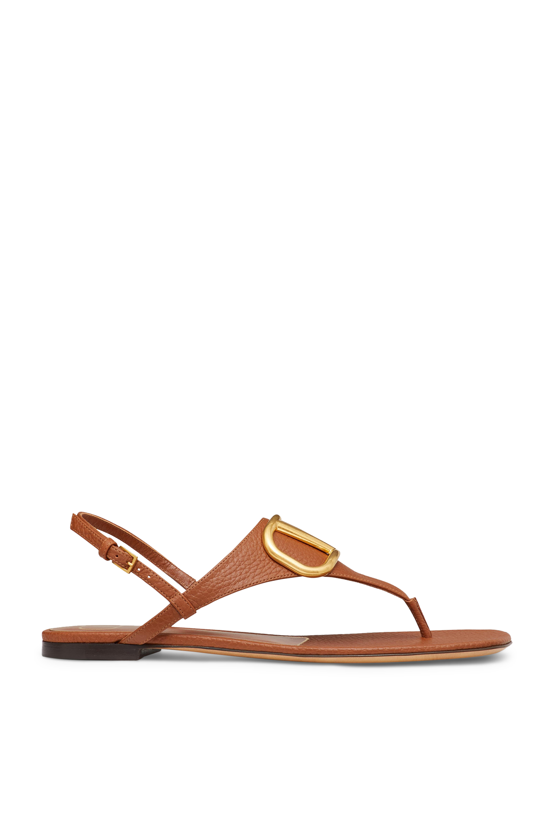 Valentino Garavani Vlogo Signature Flat Thong Sandals