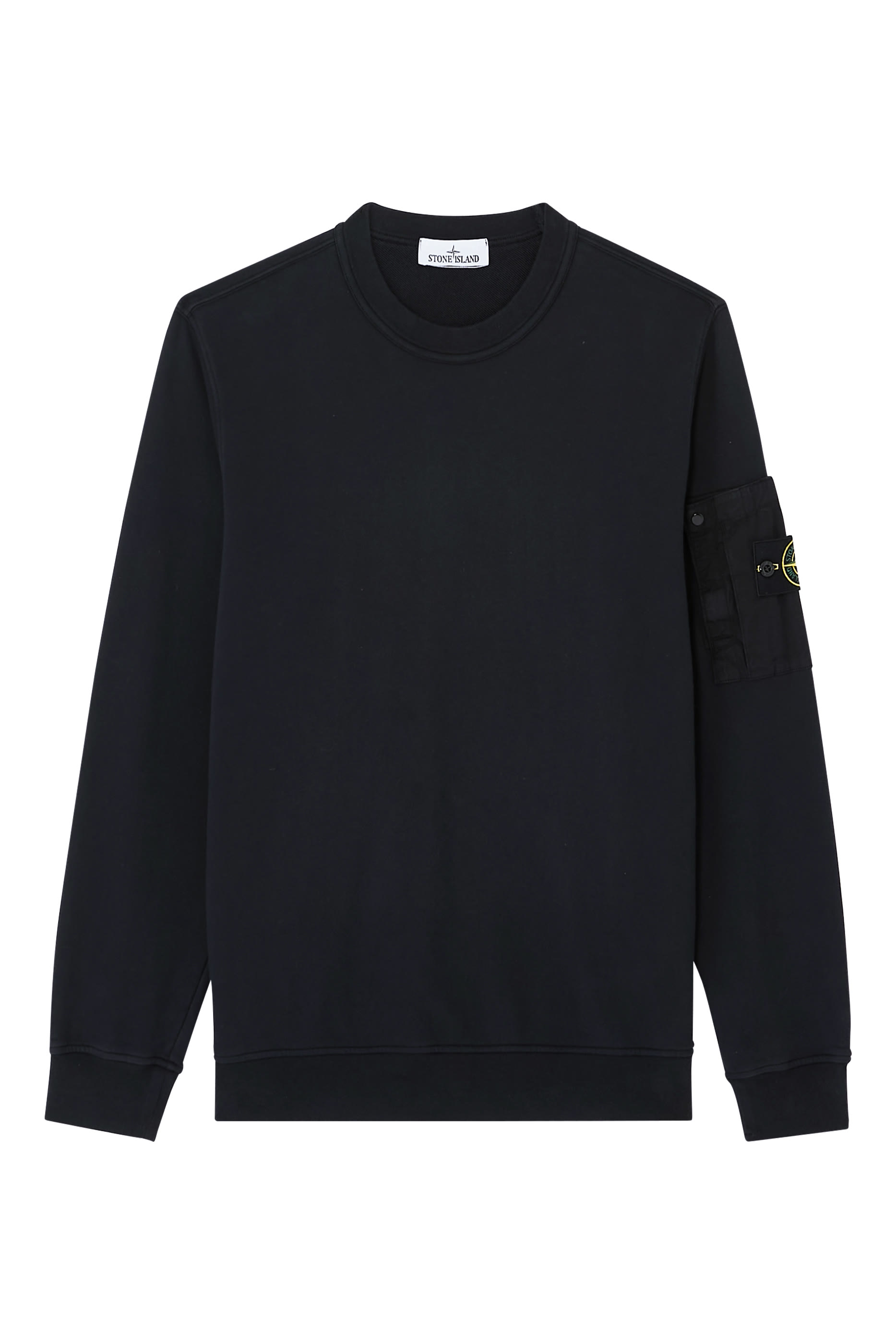 Logo Patch Crewneck Sweatshirt